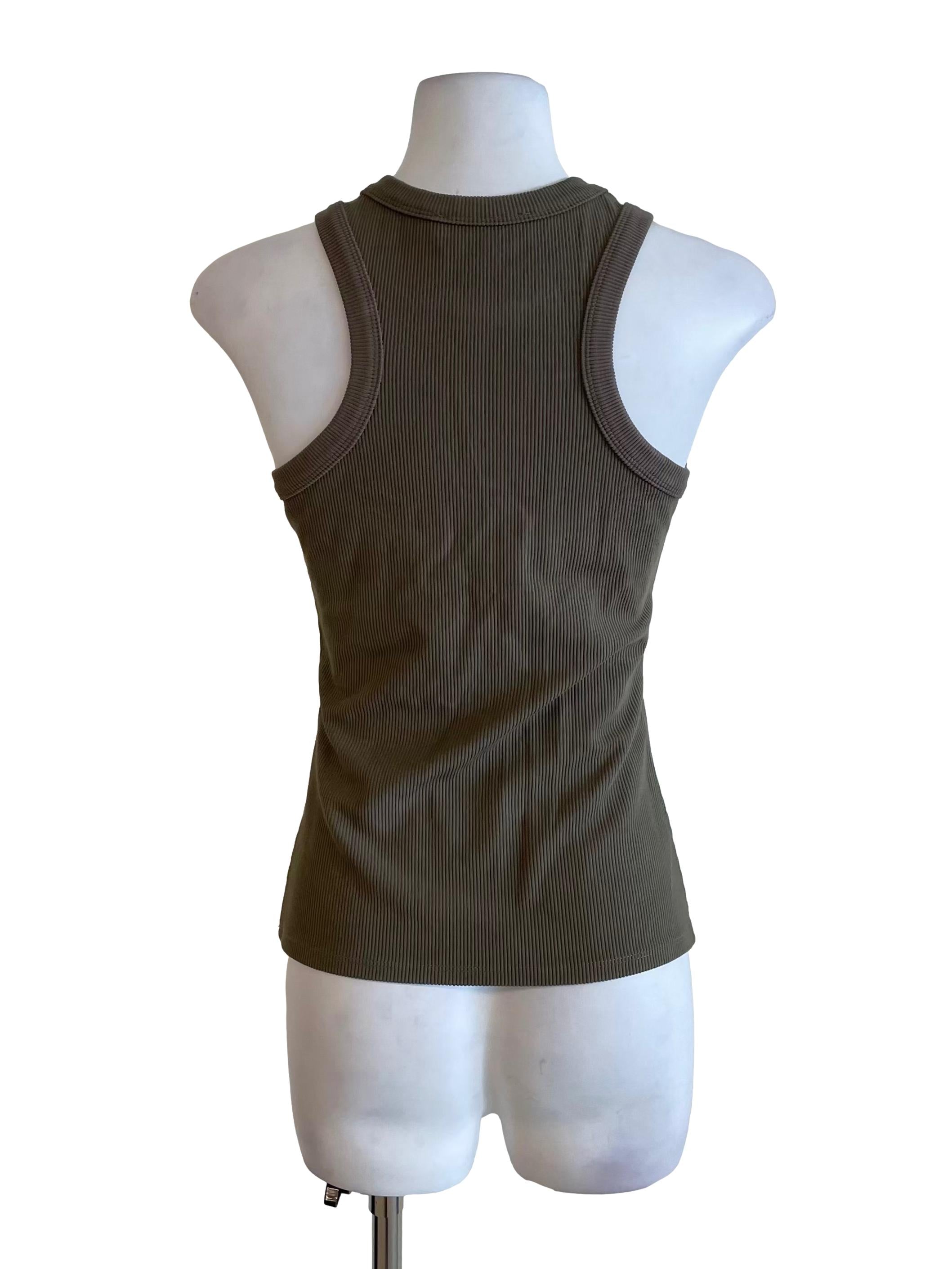 Dark Hazel Knit Tank Top