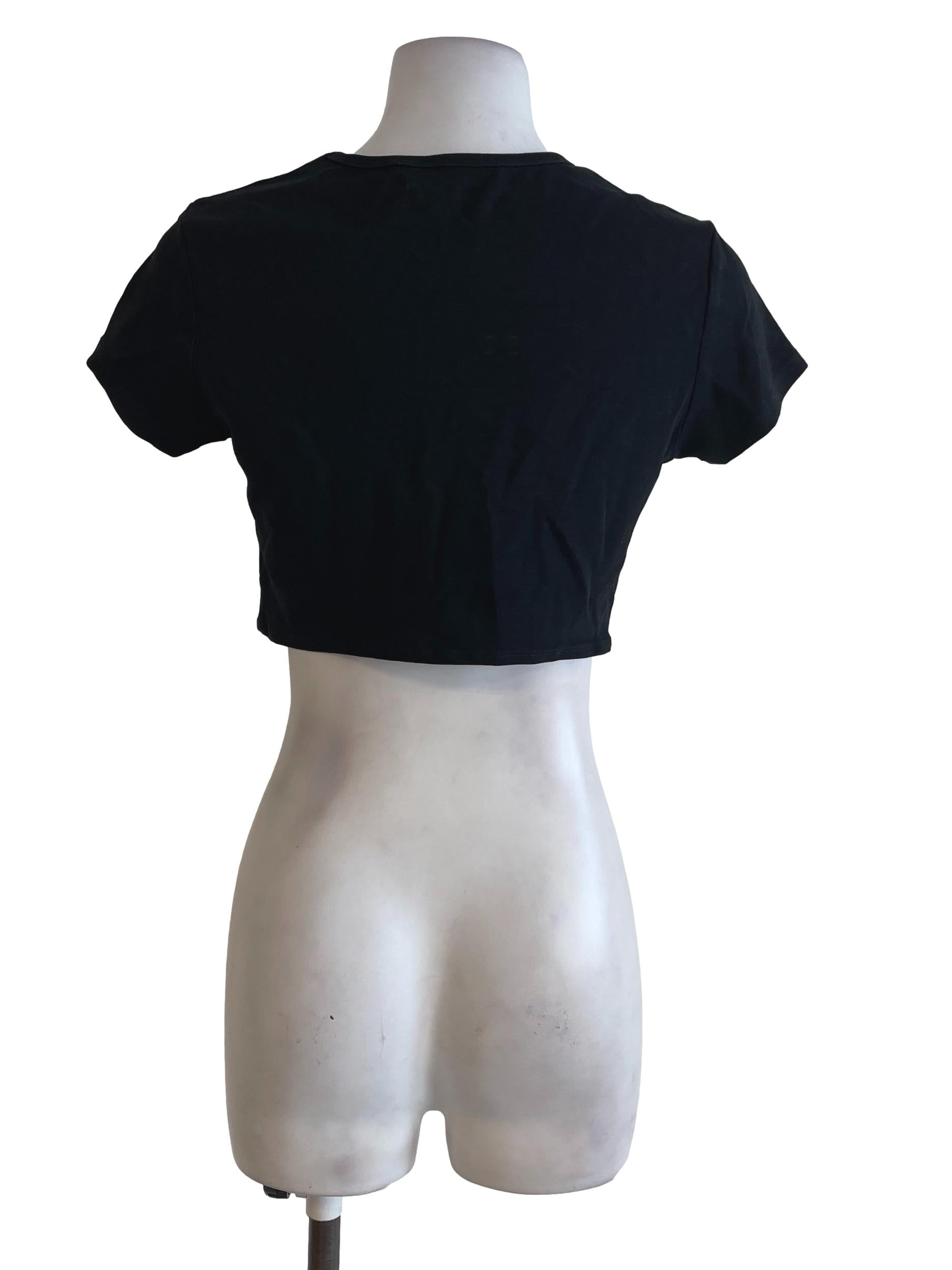 Black Plain Top