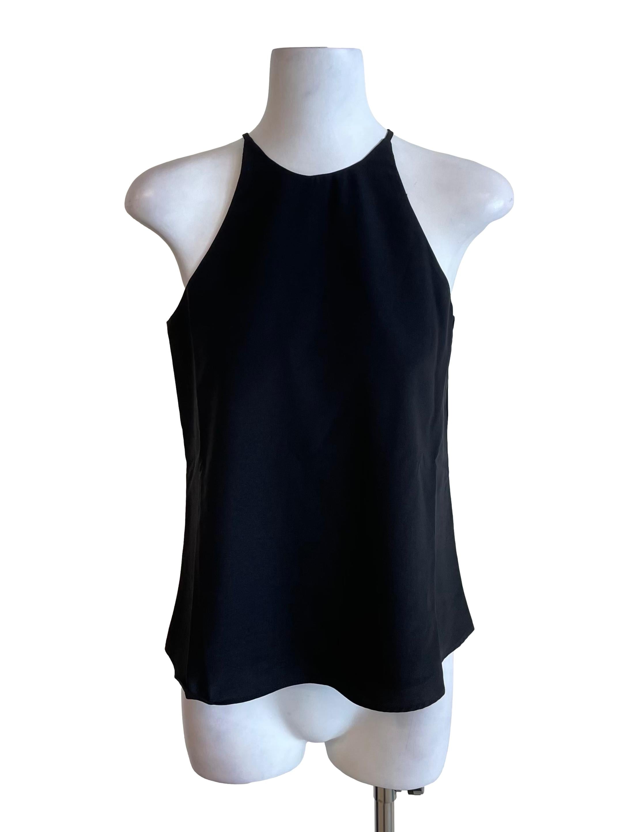 Black Halter Neck Camisole