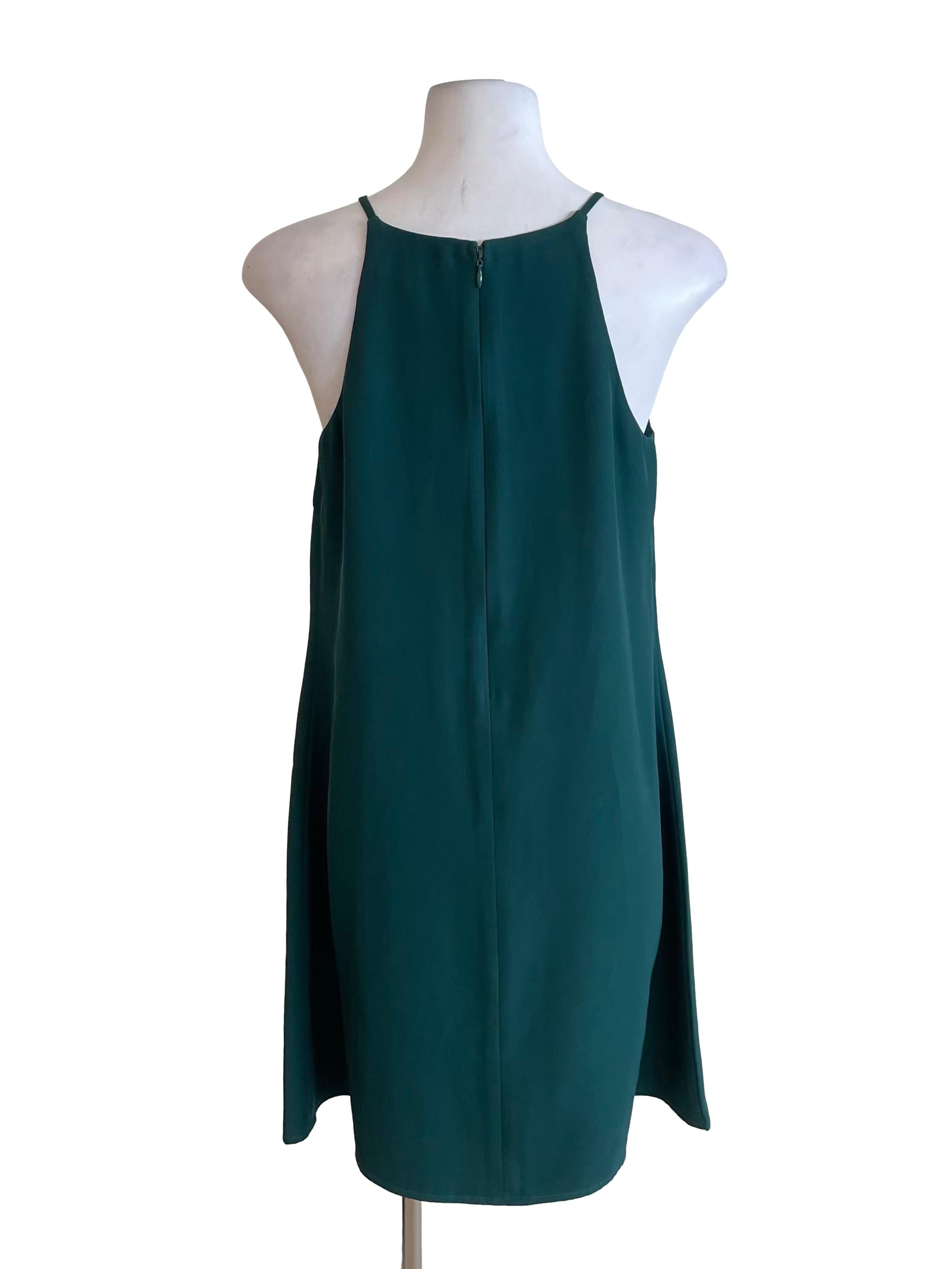 Cool Pine A-Line Shift Dress