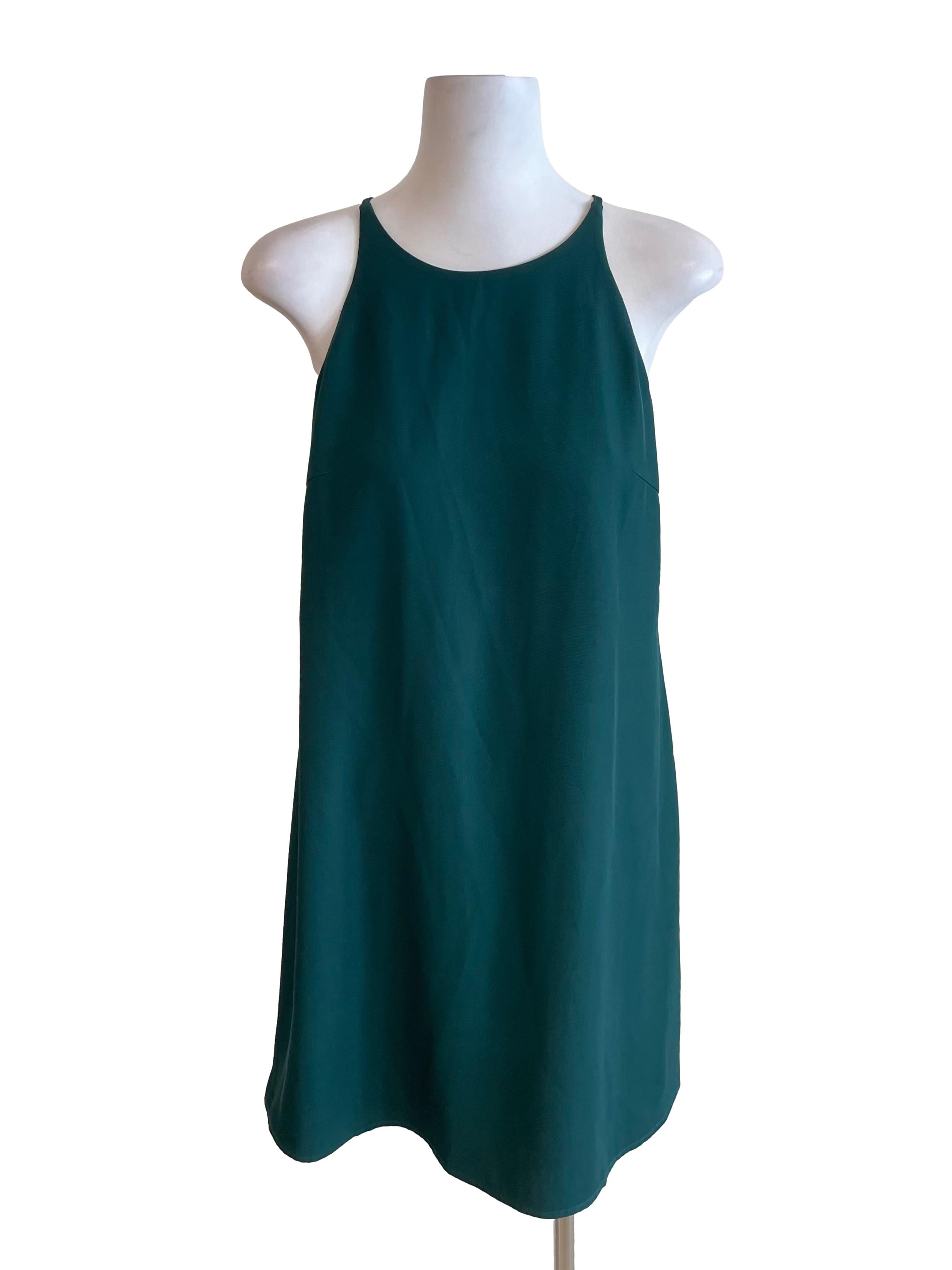 Cool Pine A-Line Shift Dress