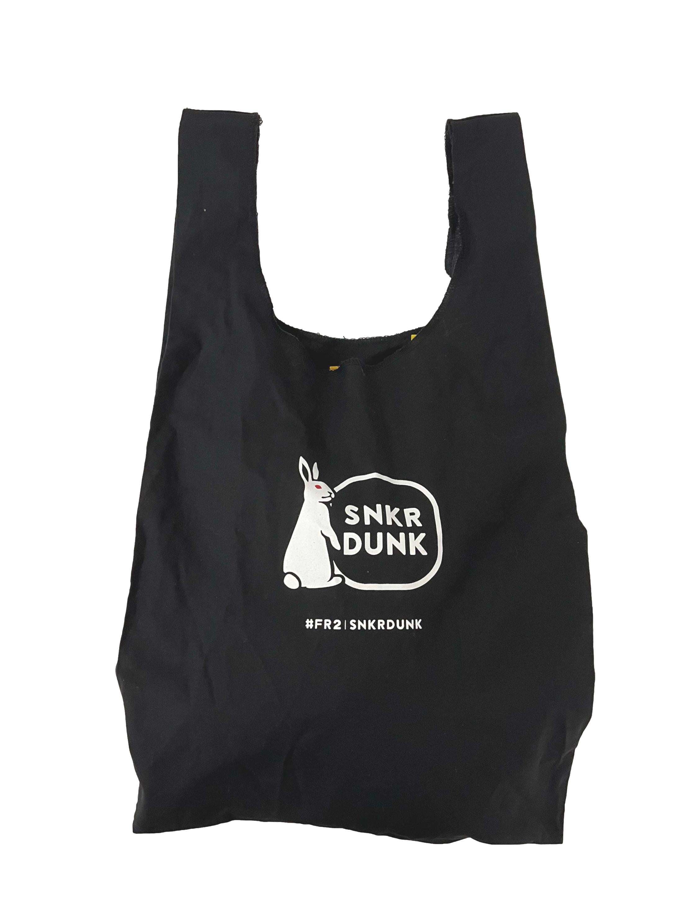 Black SNKR DUNK Small Tote Bag