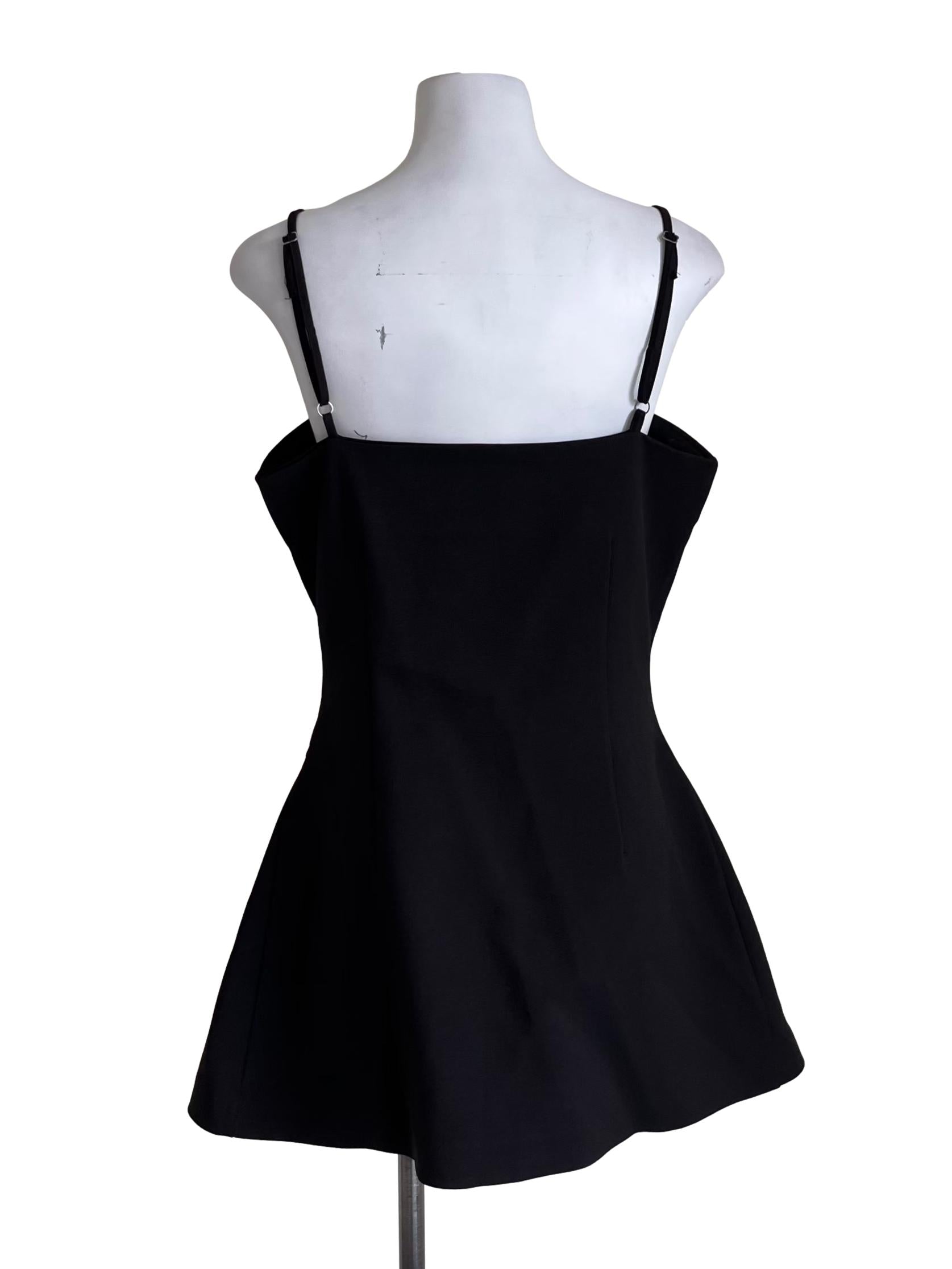 Ink Black Pocket Sundress