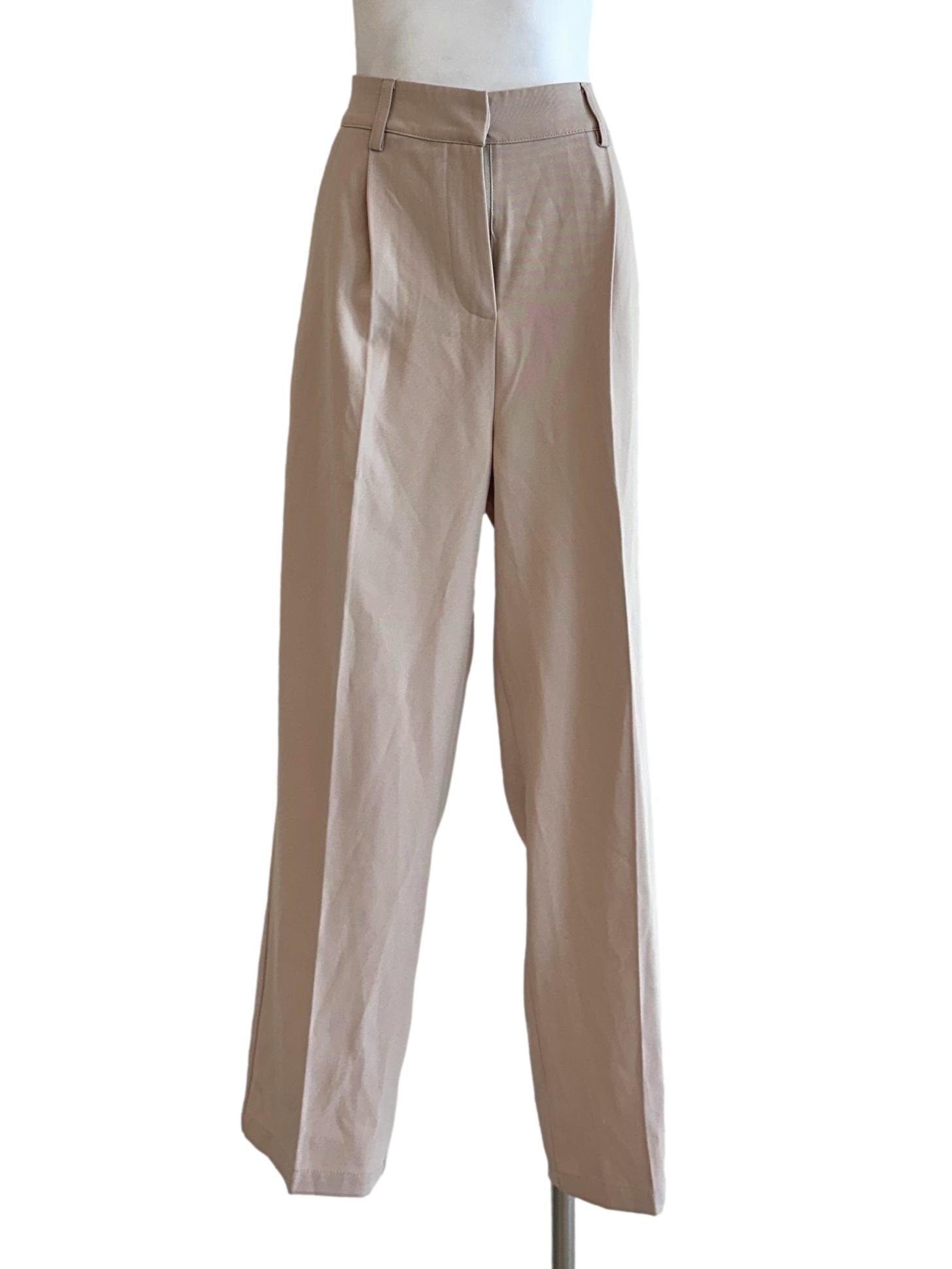 Eggnog Beige Formal Pants TEM