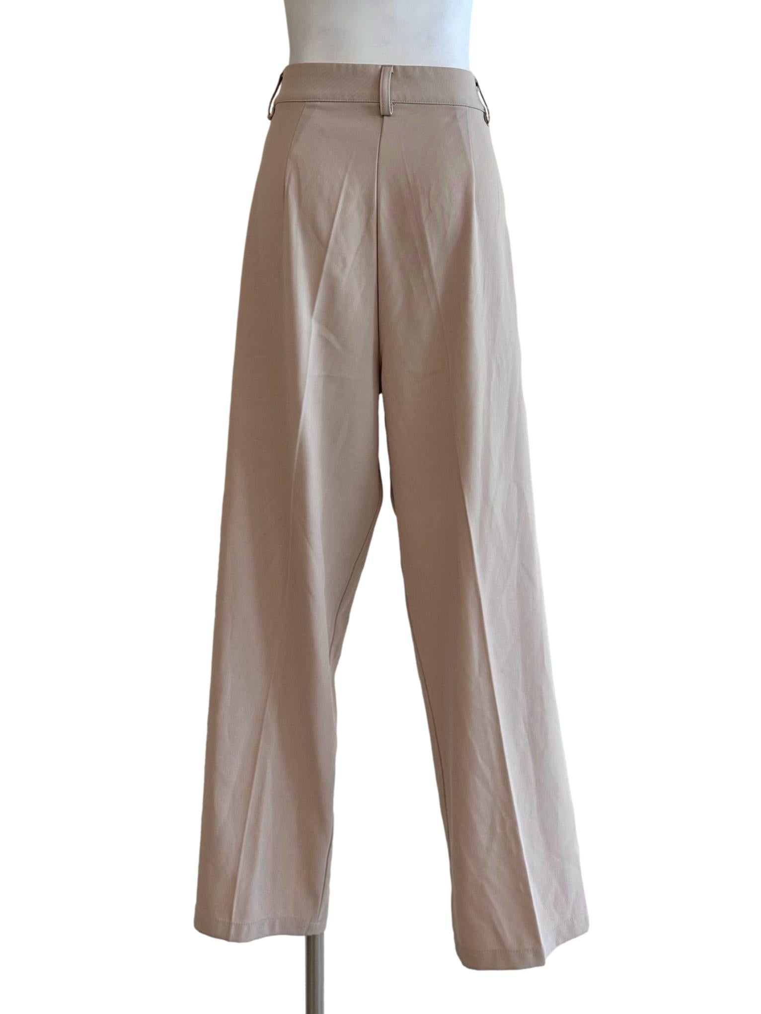 Eggnog Beige Formal Pants TEM