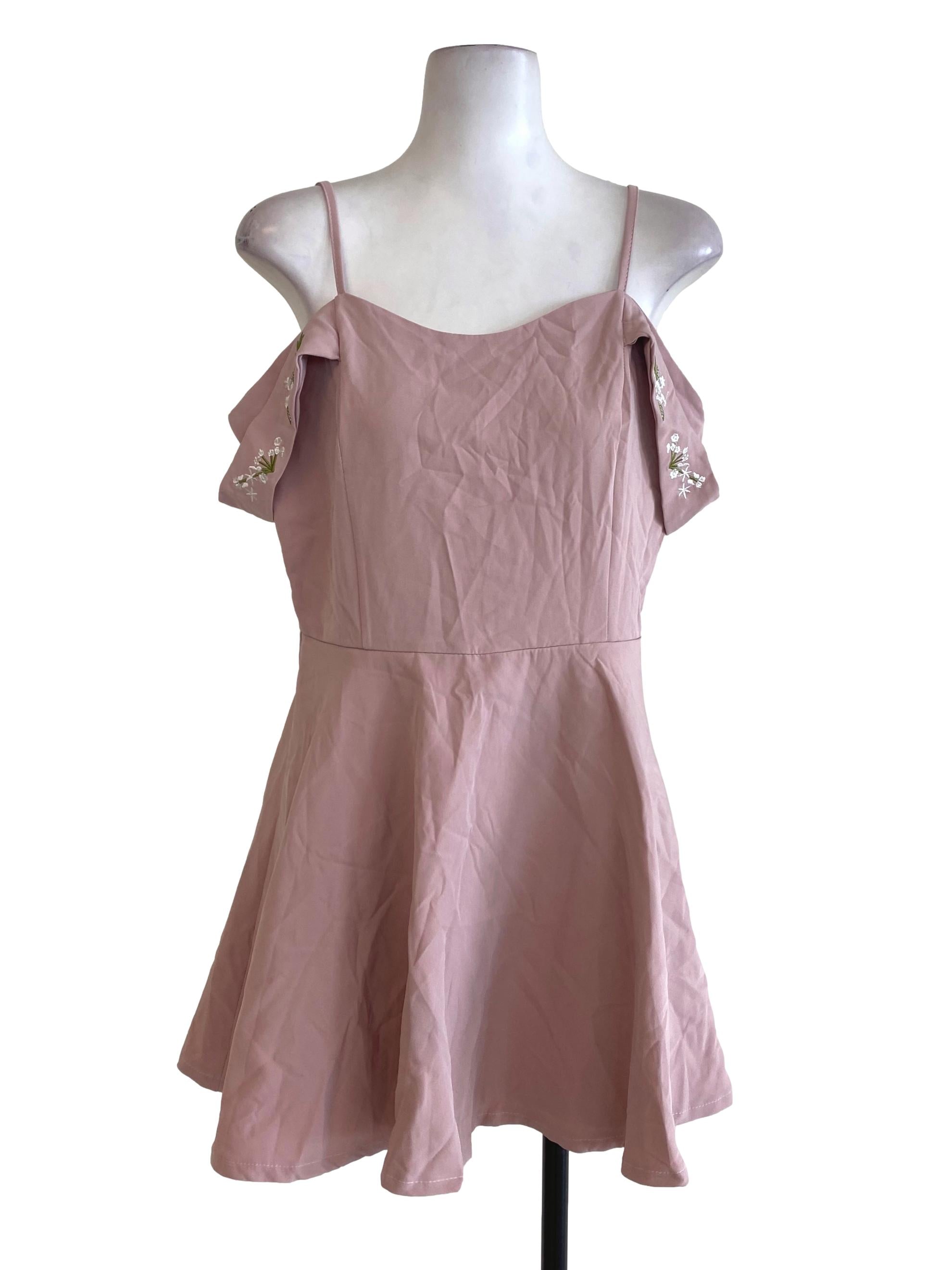 Pink A Line Rompers