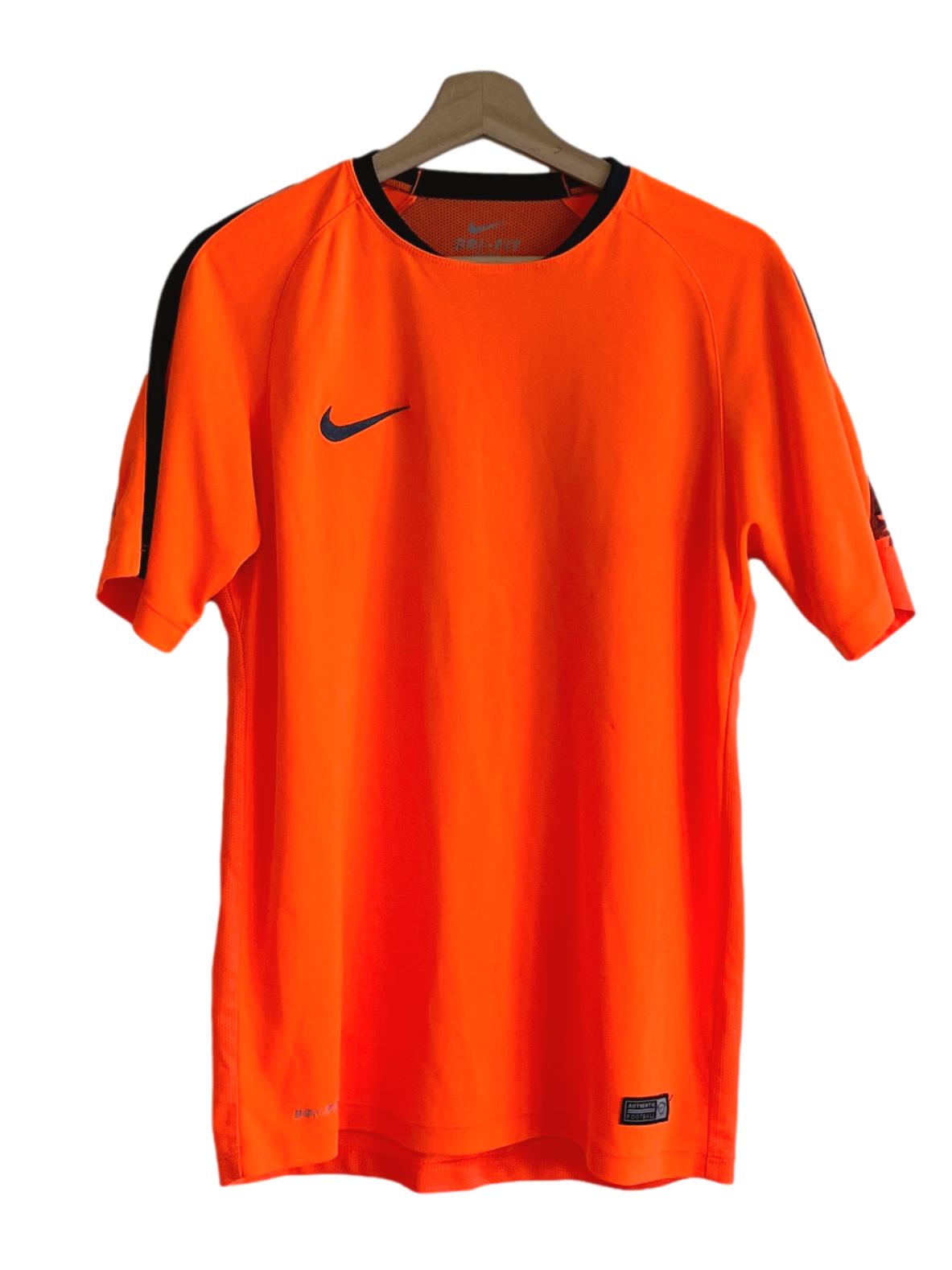 Neon Orange Jewel Neckline Top