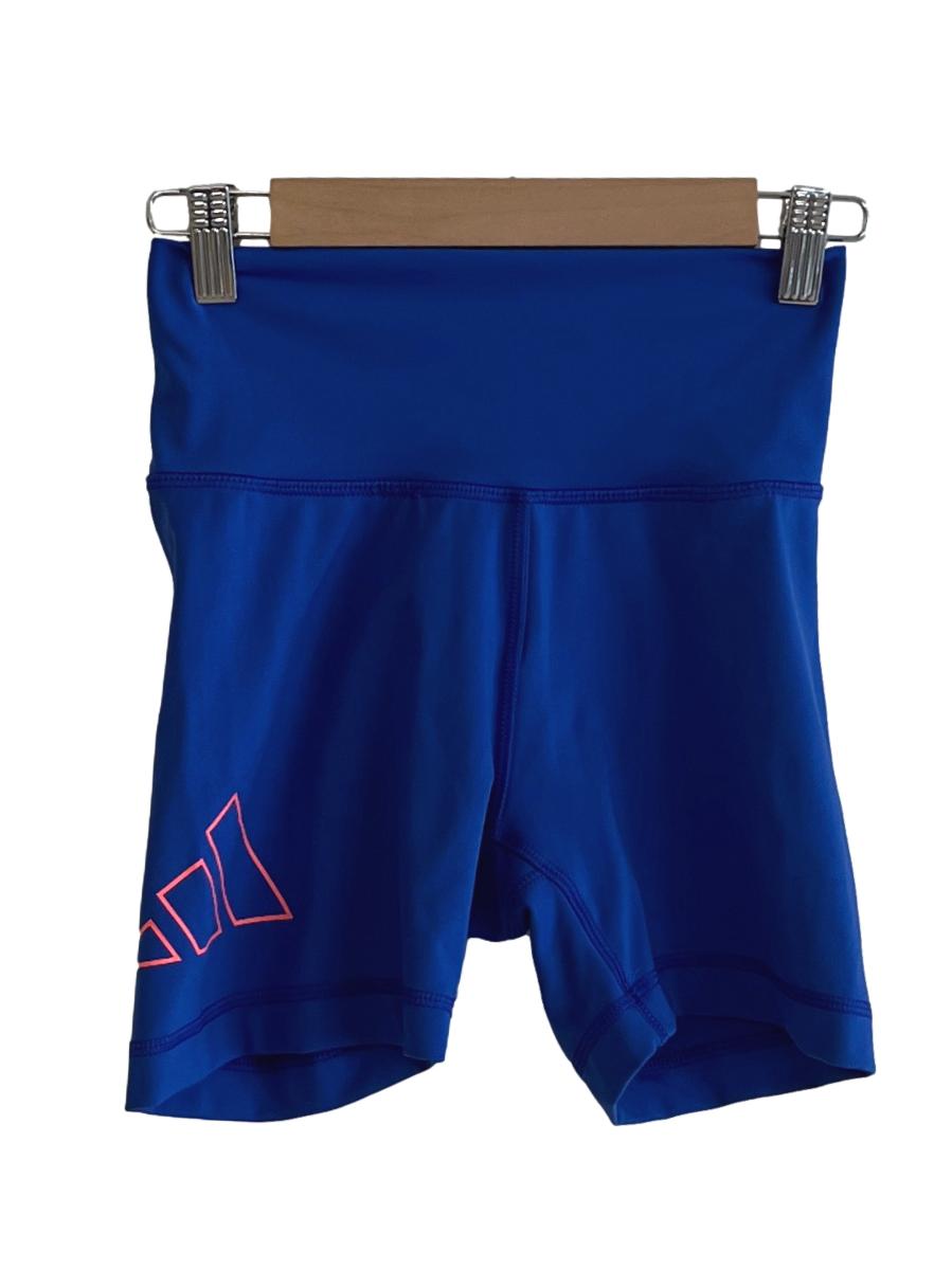 Cobalt Blue High-Waisted Shorts