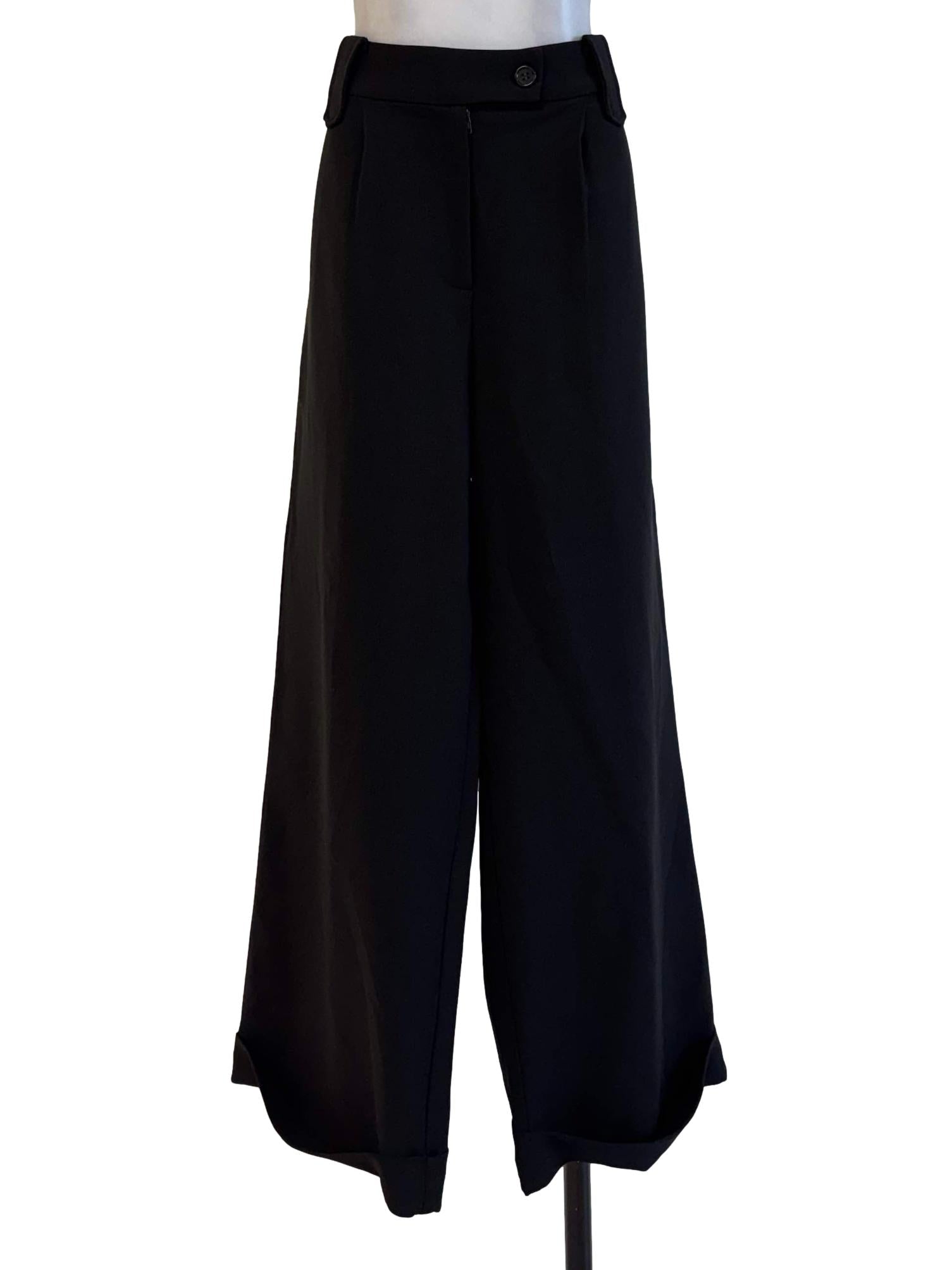 Metal Black Formal Pants