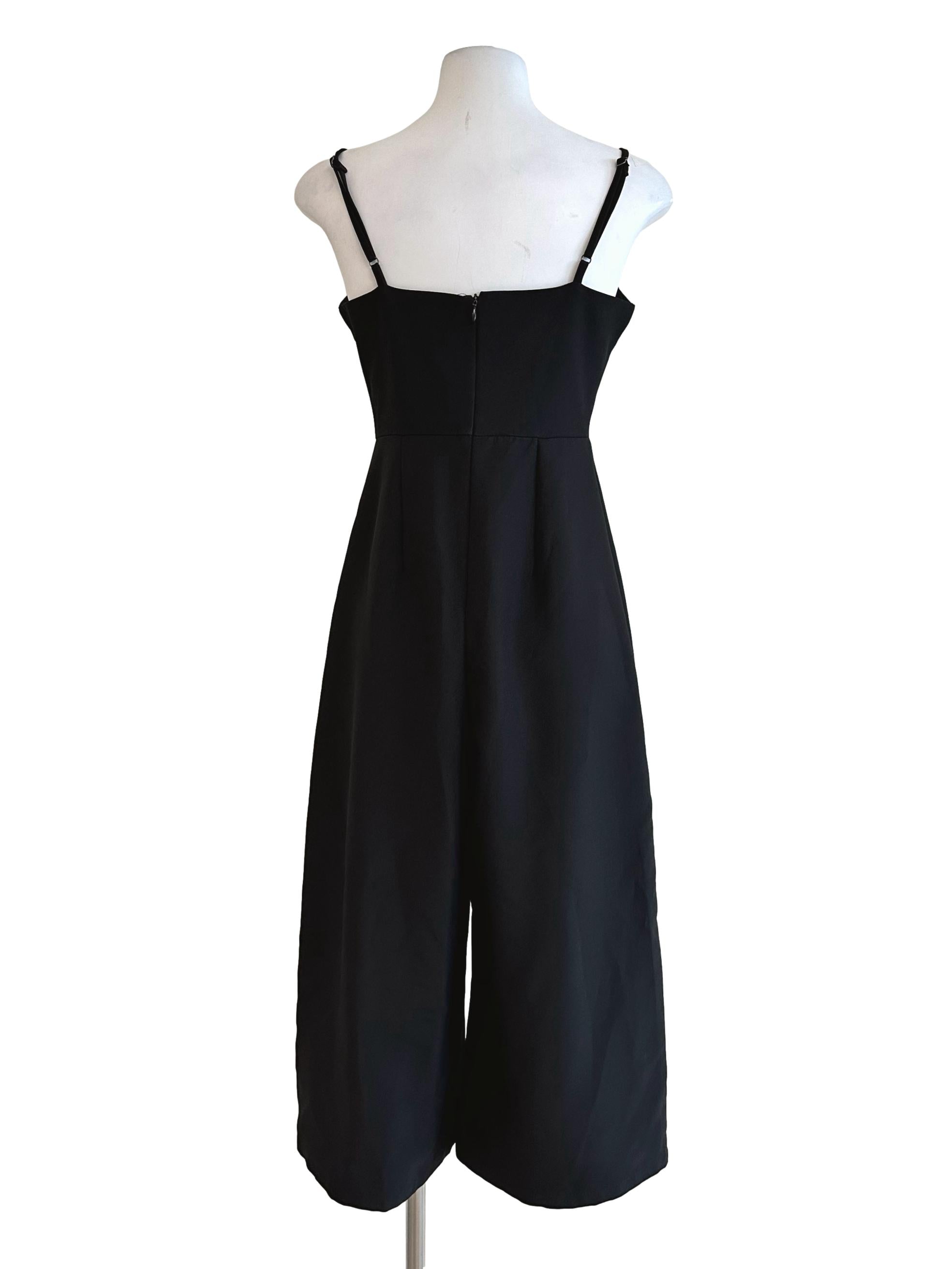 Black Sleeveless Jumpsuit TEM