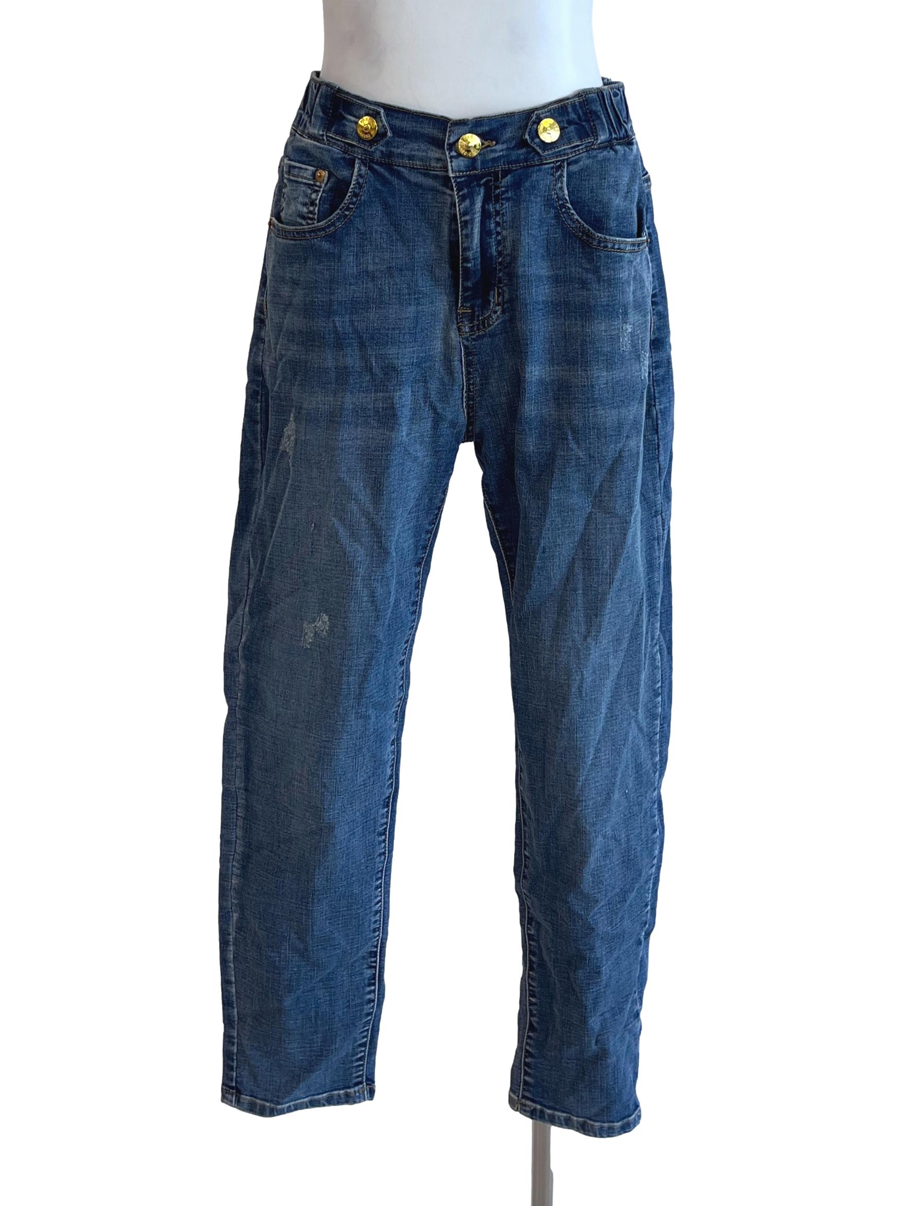 Denim Blue Jeans Pants
