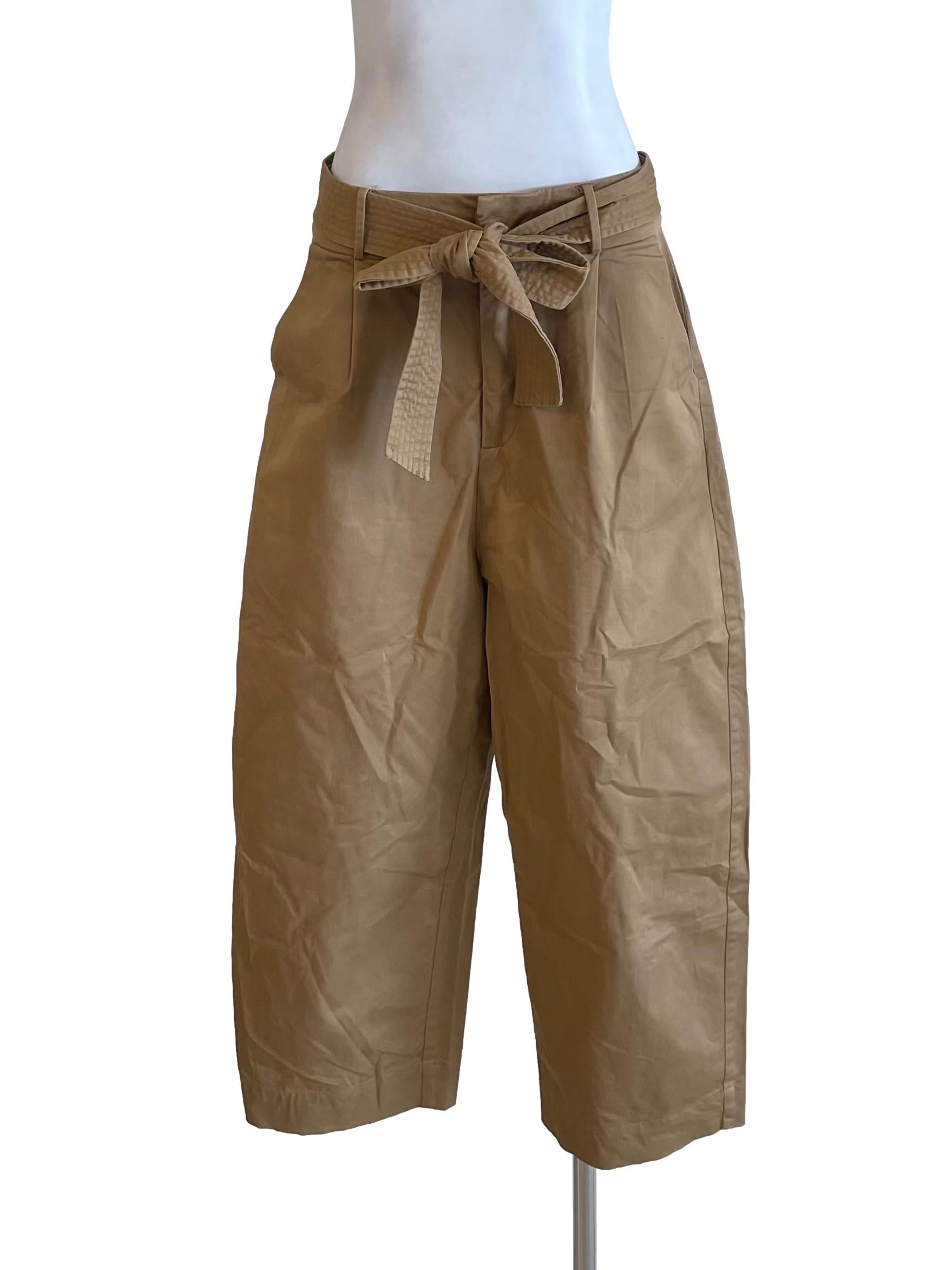 Warm Khaki Baggy Pants