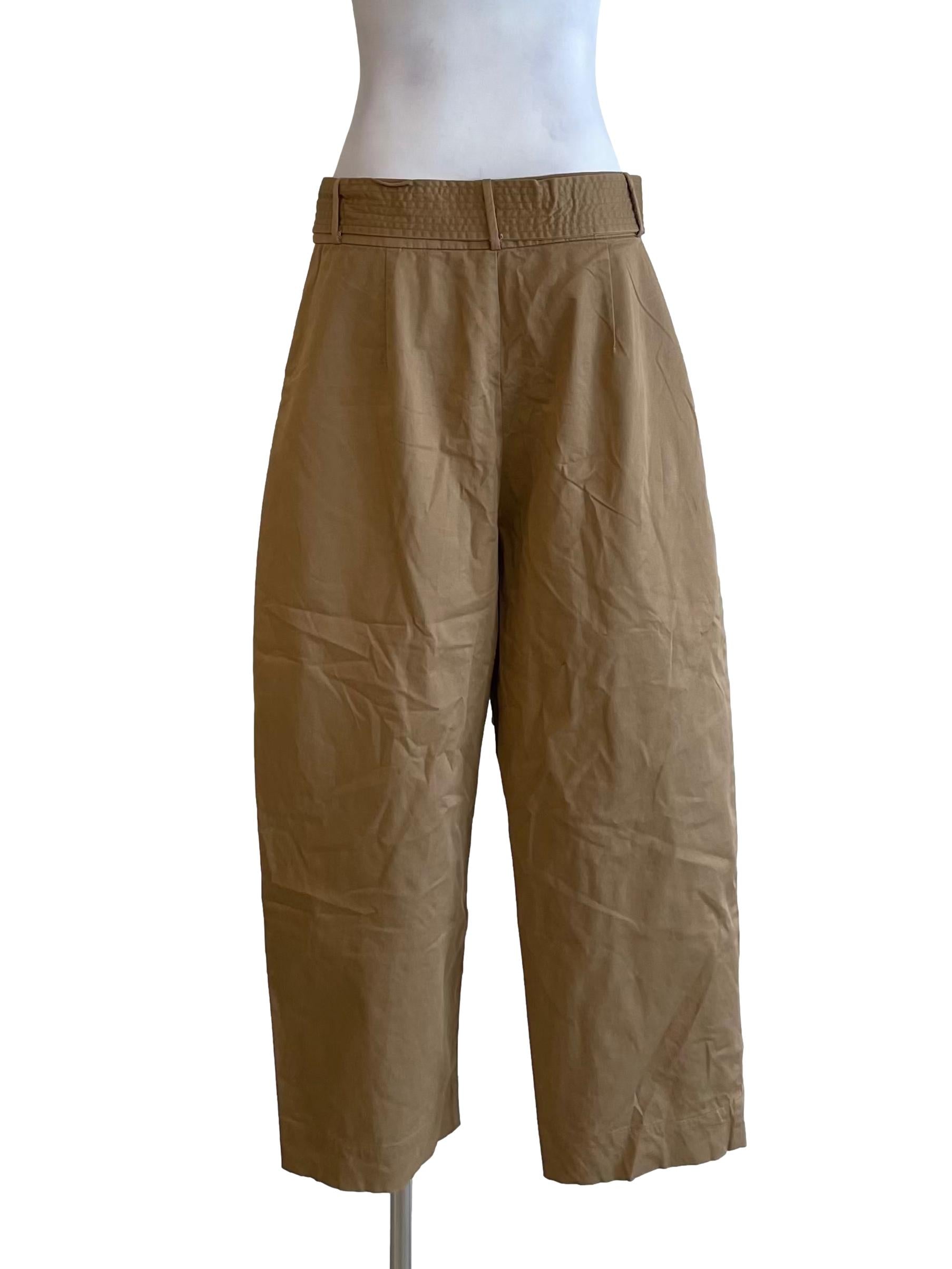Warm Khaki Baggy Pants
