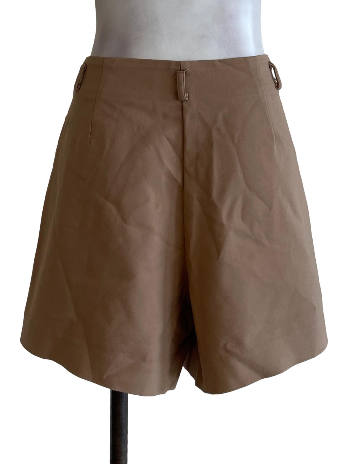 Sepia Beige Plain Pants