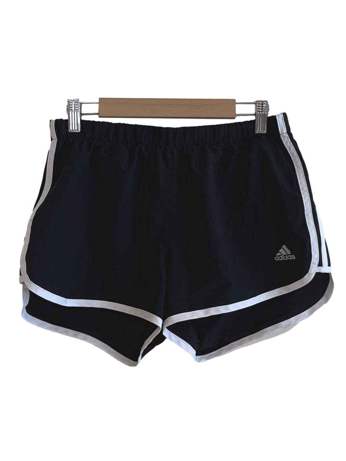 Black White Lining Shorts