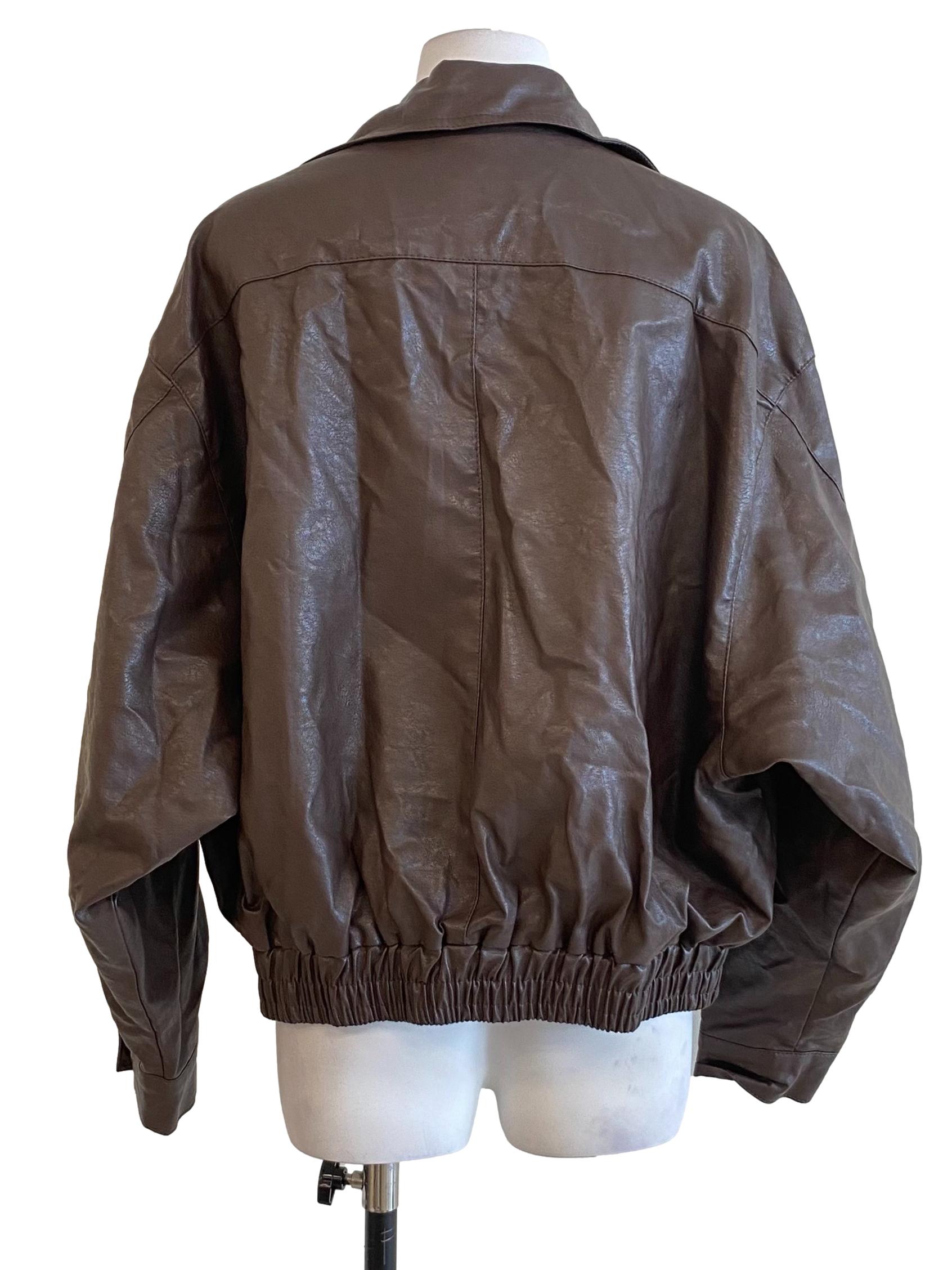 Rich Brown Leather Jacket