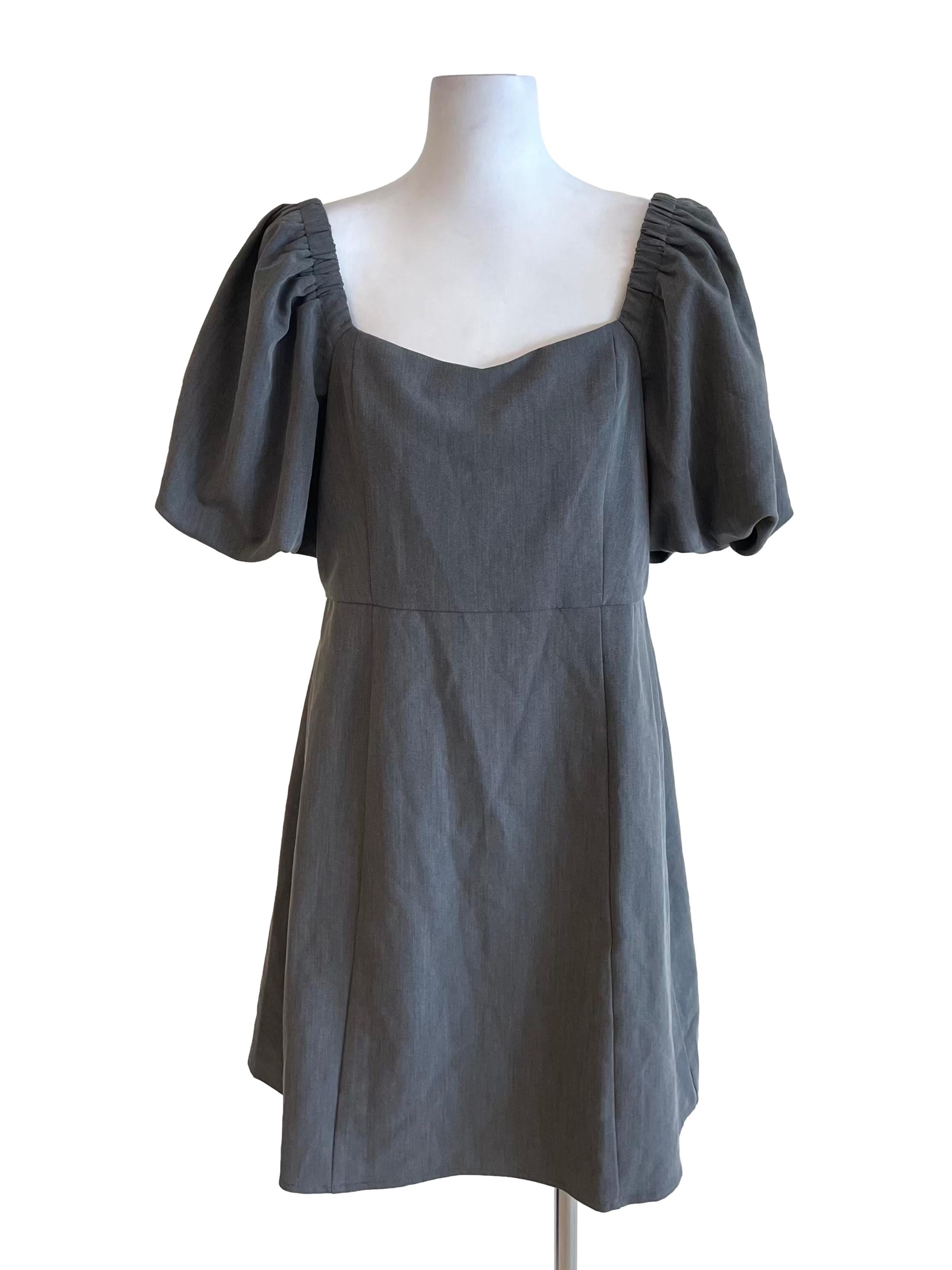 Fossil Puff Sleeves Dress