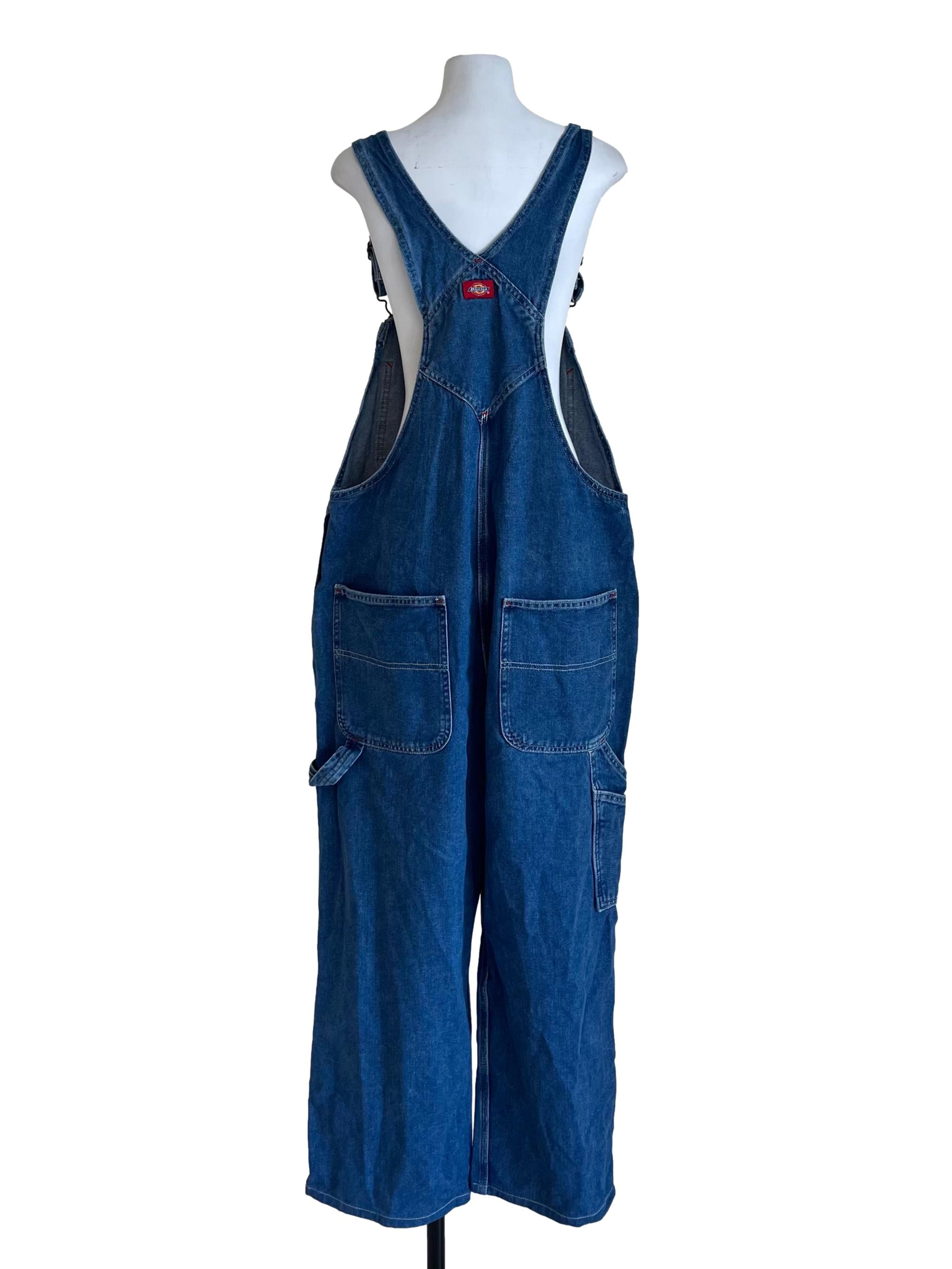 Classic Denim Blue Overalls