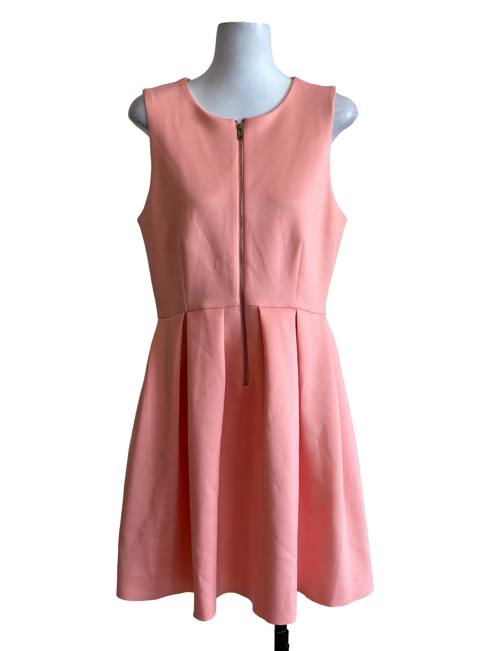 Cantaloupe Peplum Dress