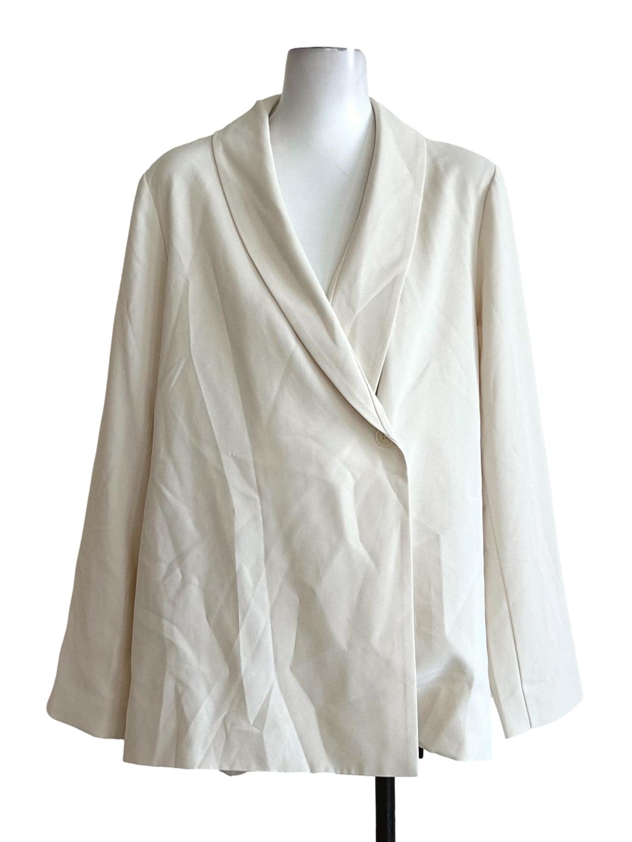 Creamy White Blazer OSN