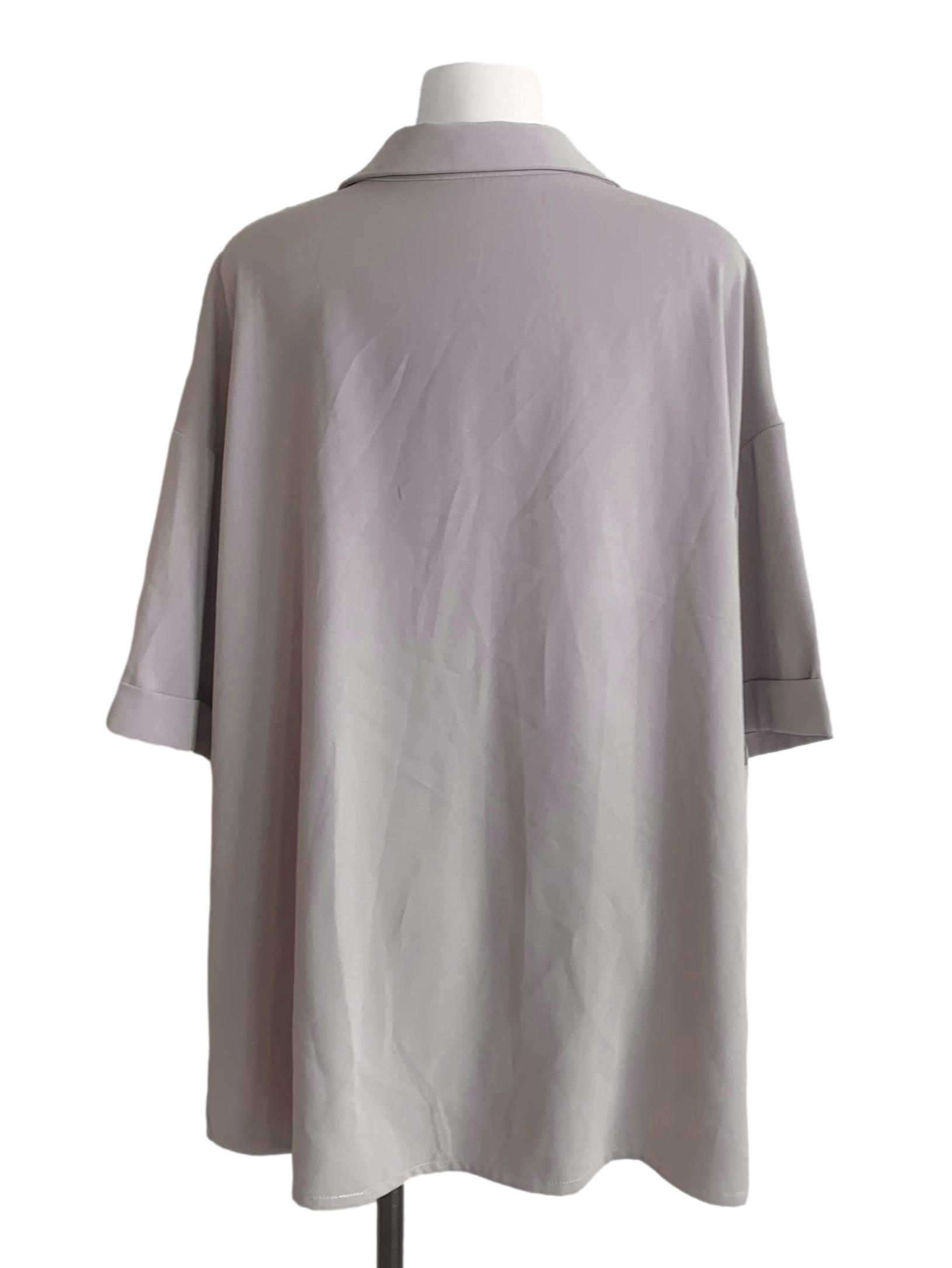Wood Brown Collared Shirt