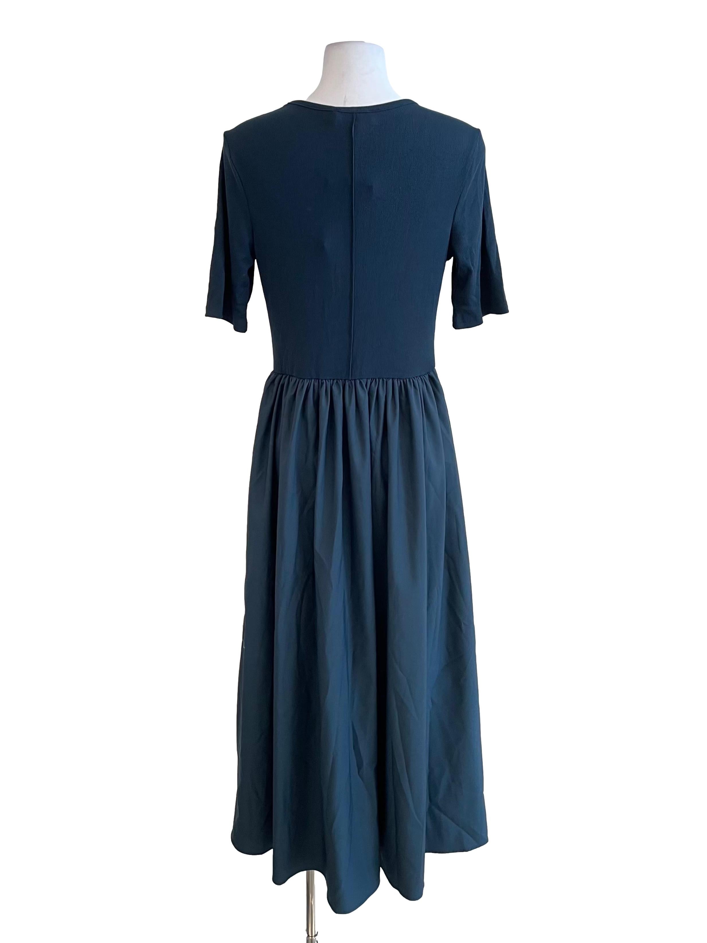 Dark Peacock T-Shirt Bouffant Dress