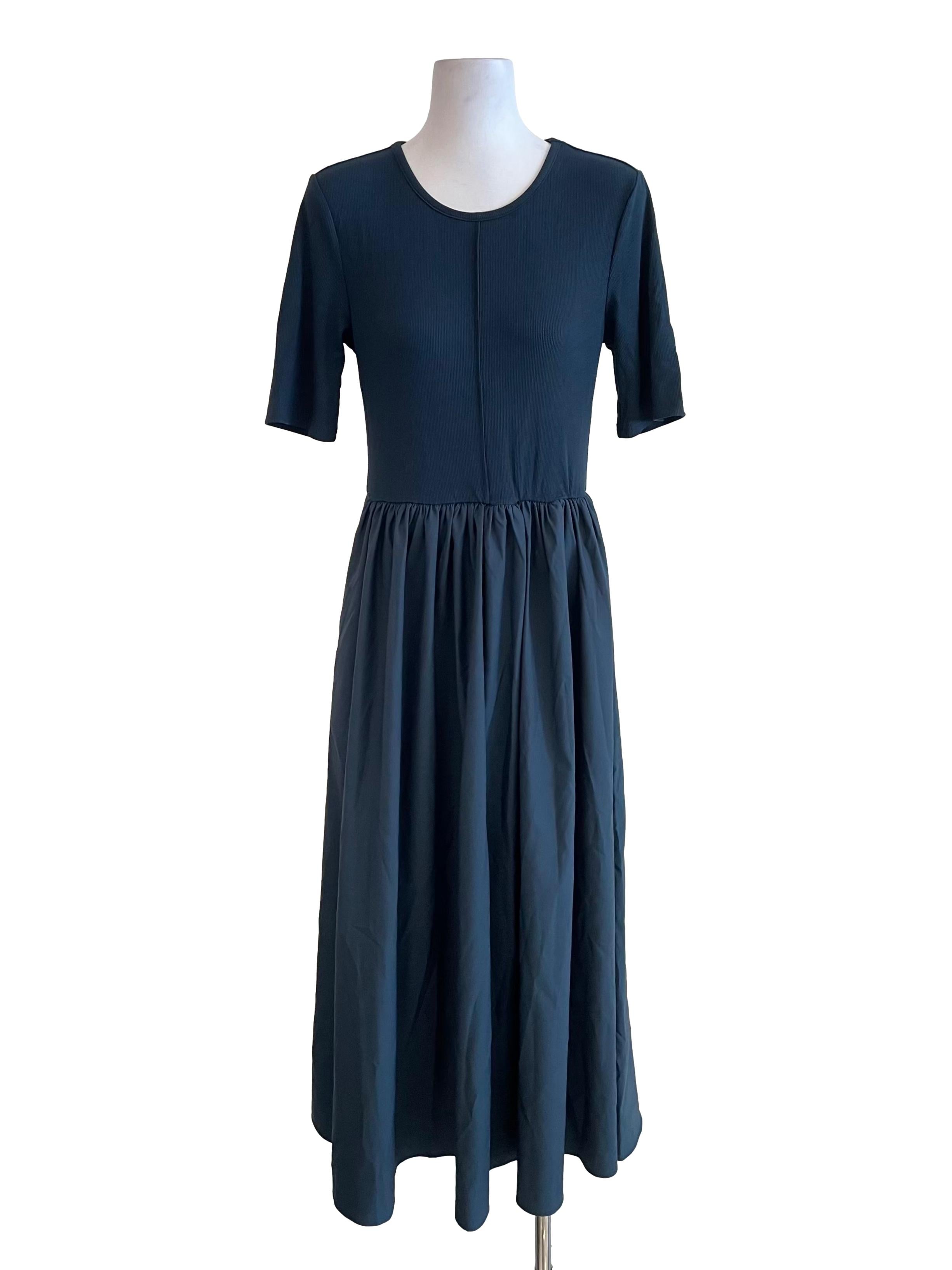 Dark Peacock T-Shirt Bouffant Dress