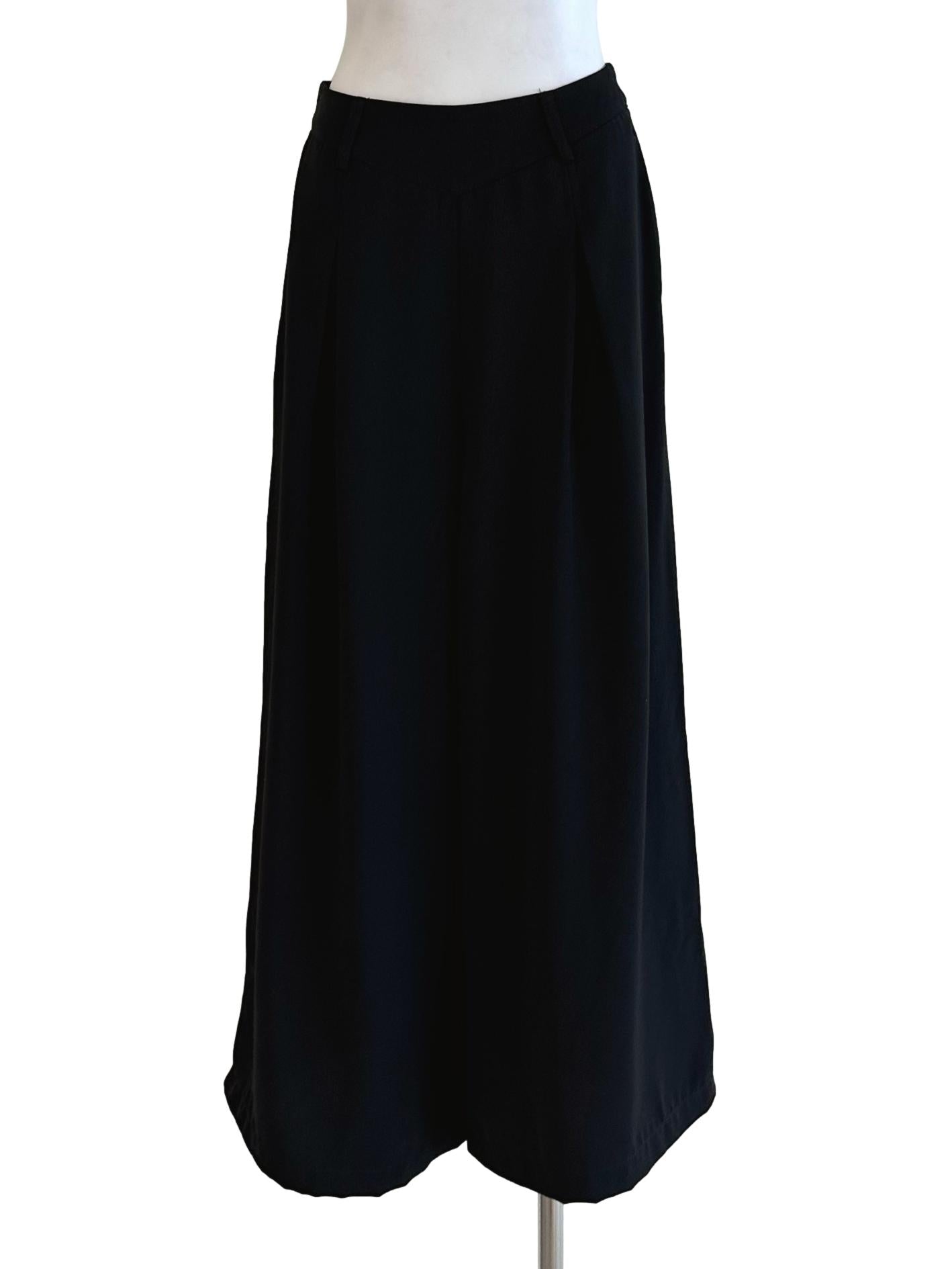 Jade Black Palazzo Pants TTR