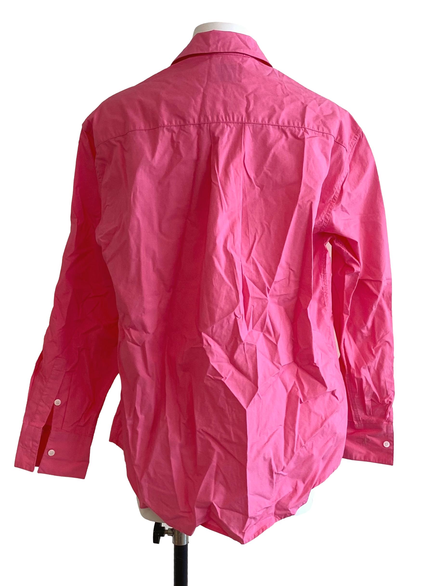 Hot Pink Formal Collared Shirt TEM