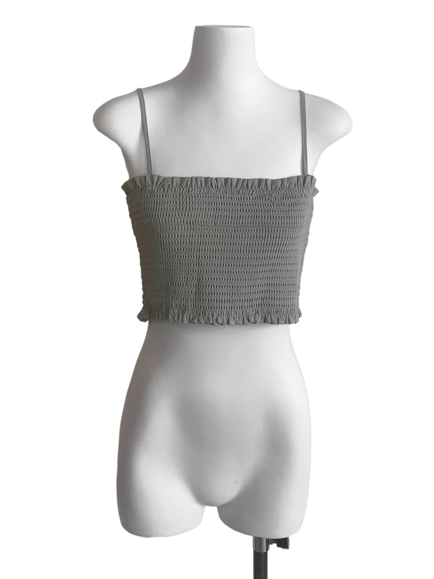 Olive Green Spaghetti Strap Top