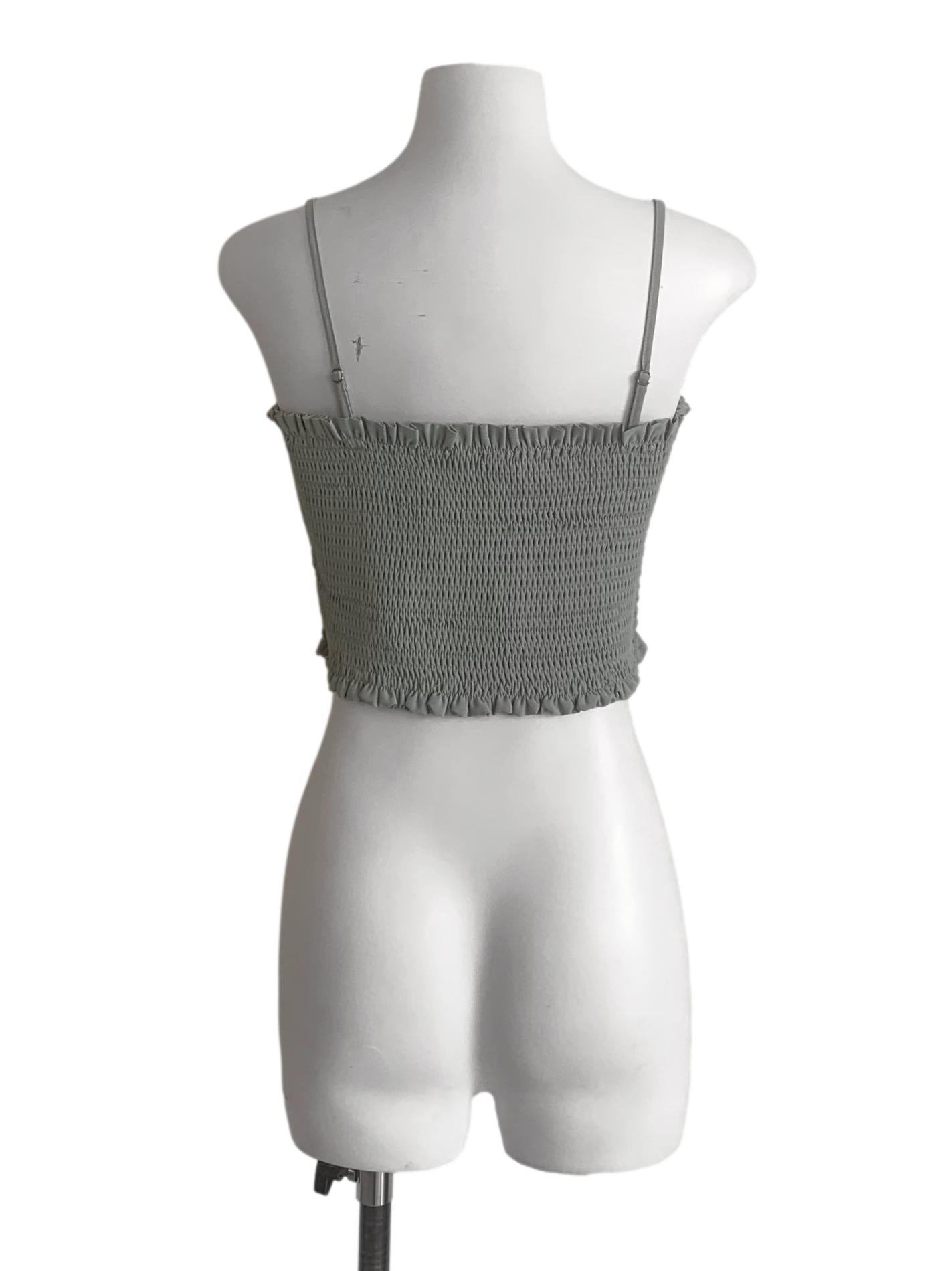 Olive Green Spaghetti Strap Top