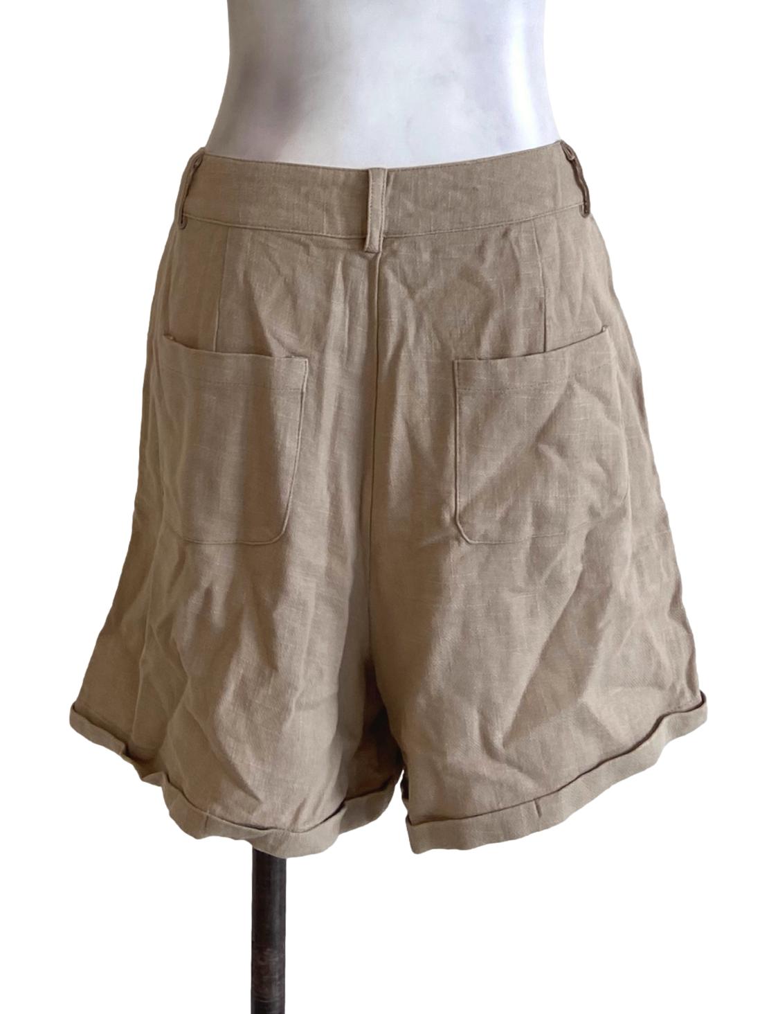Tortilla Brown Glen Check Short Pants