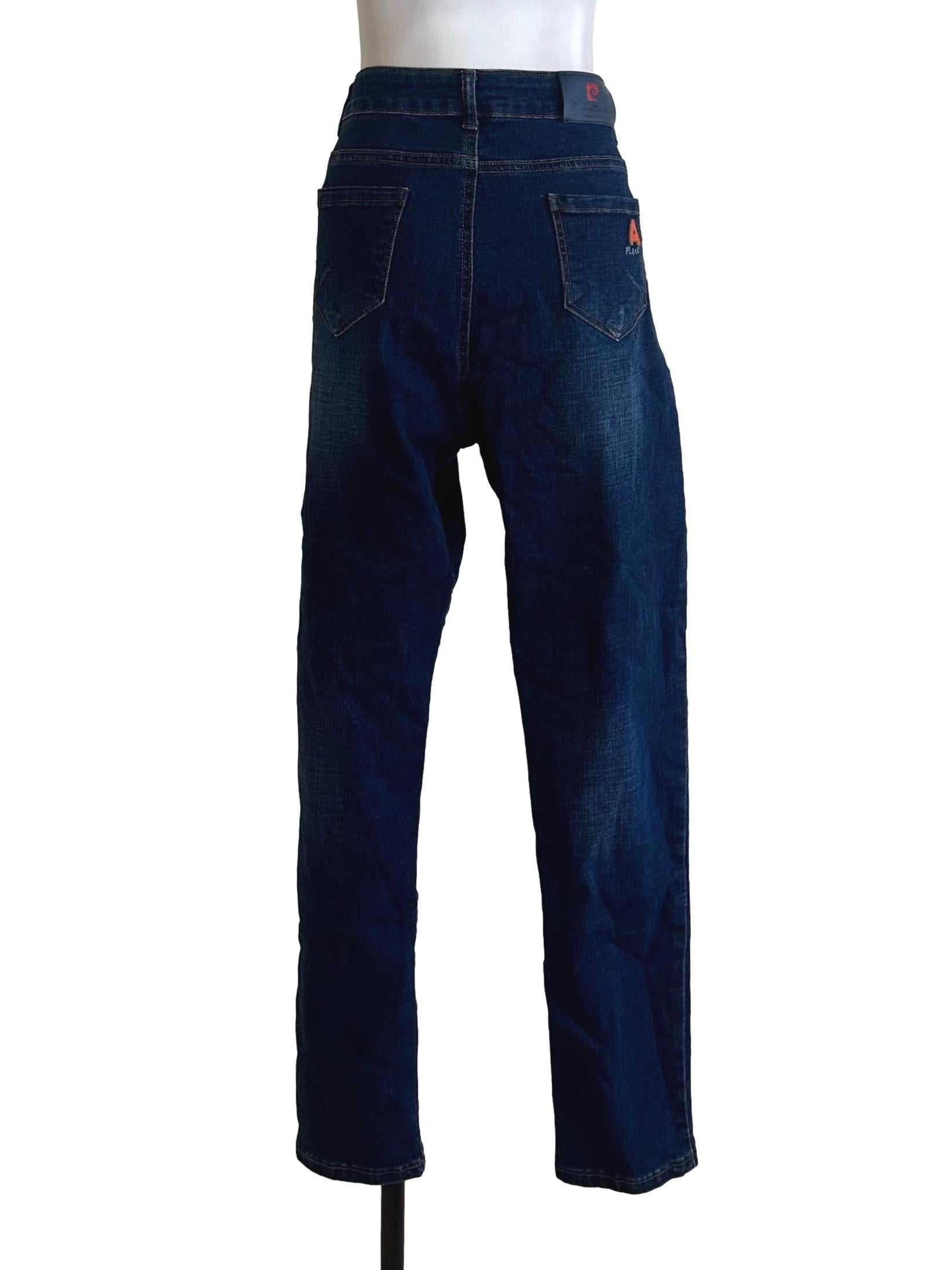 Dark Blue Denim Long Jeans