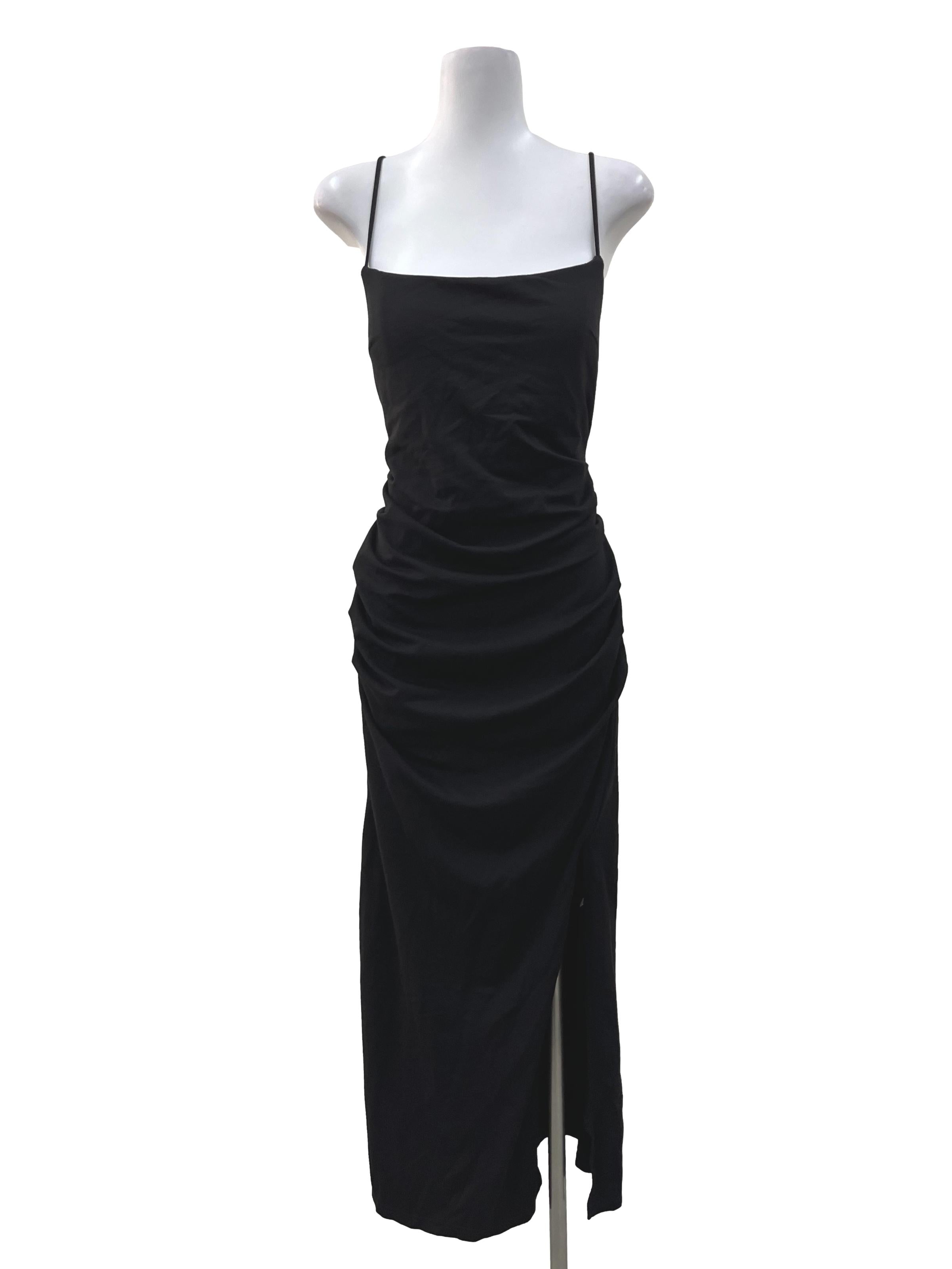 Black Crossback Dress