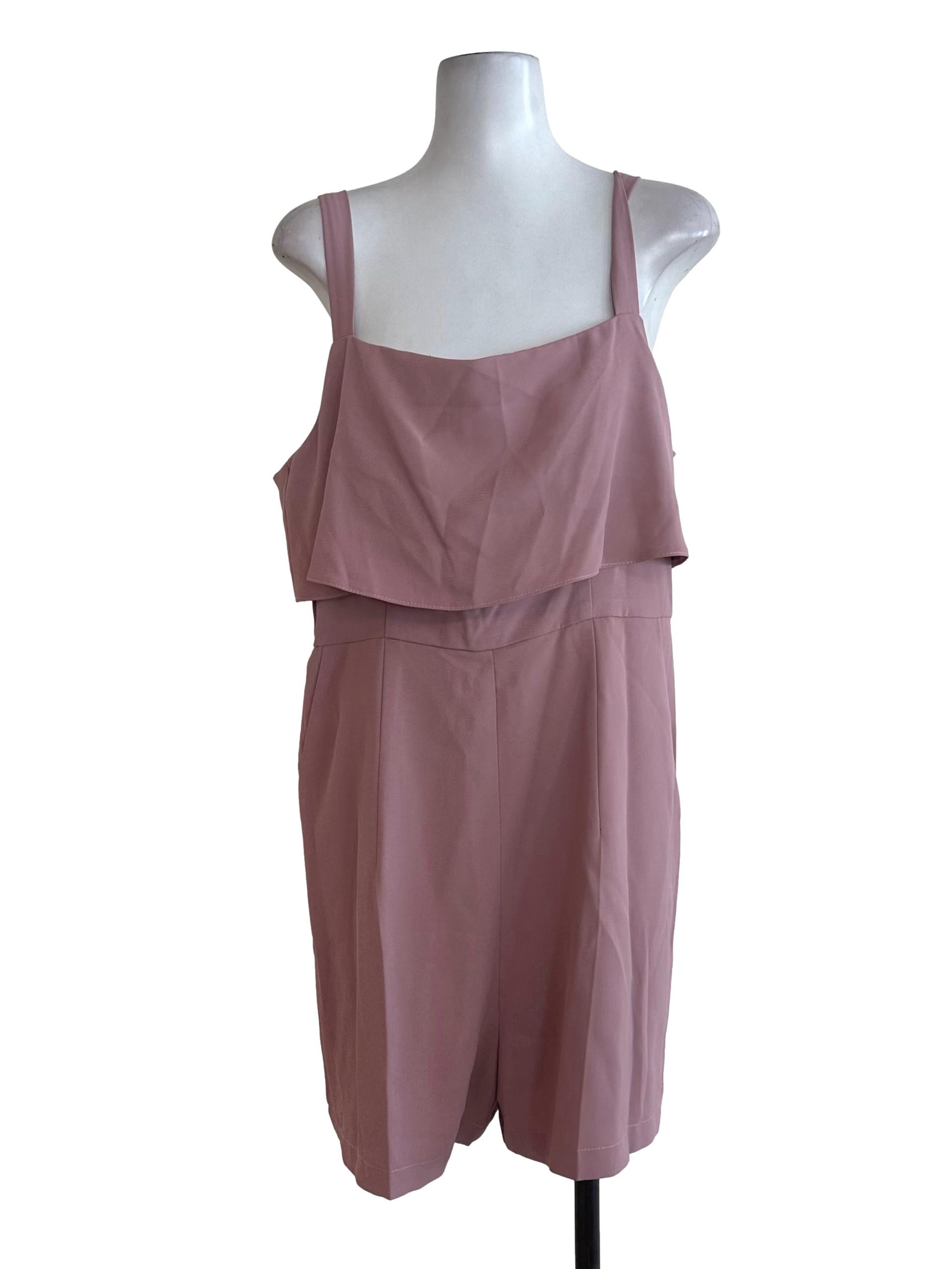 Dusty Pink Plain Rompers