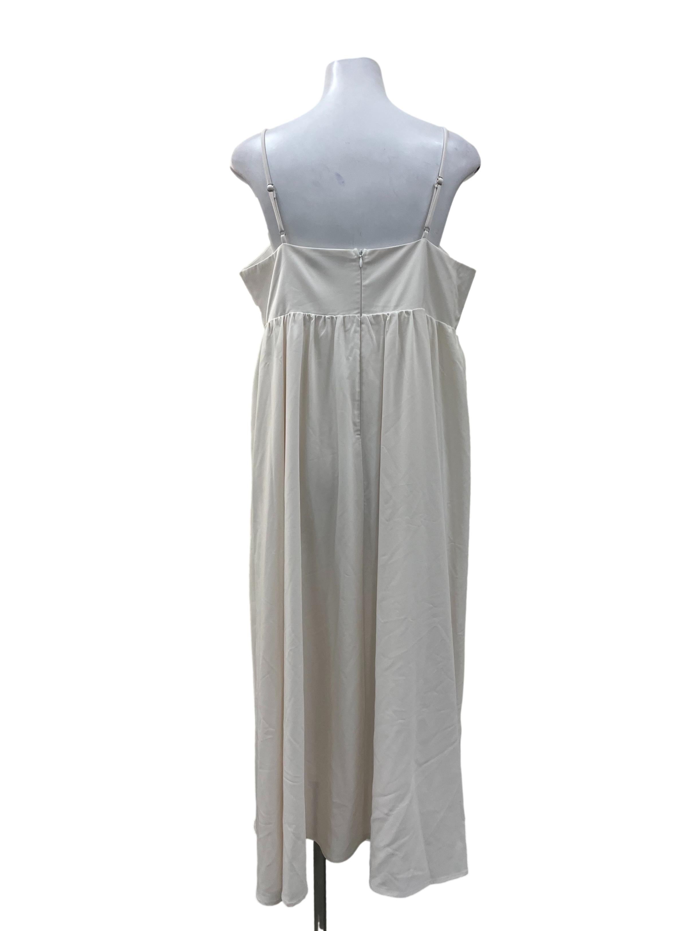 Cream White Babydoll Tent Dress