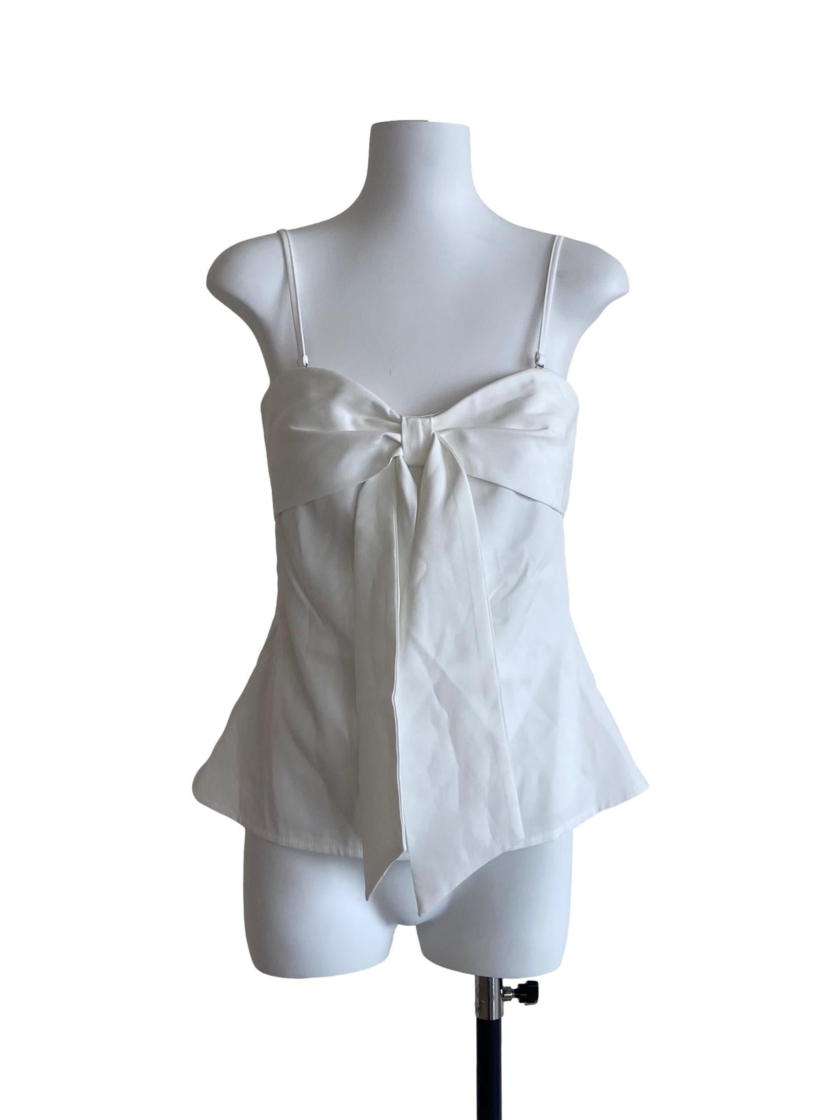 White Net Strapless Crop Top