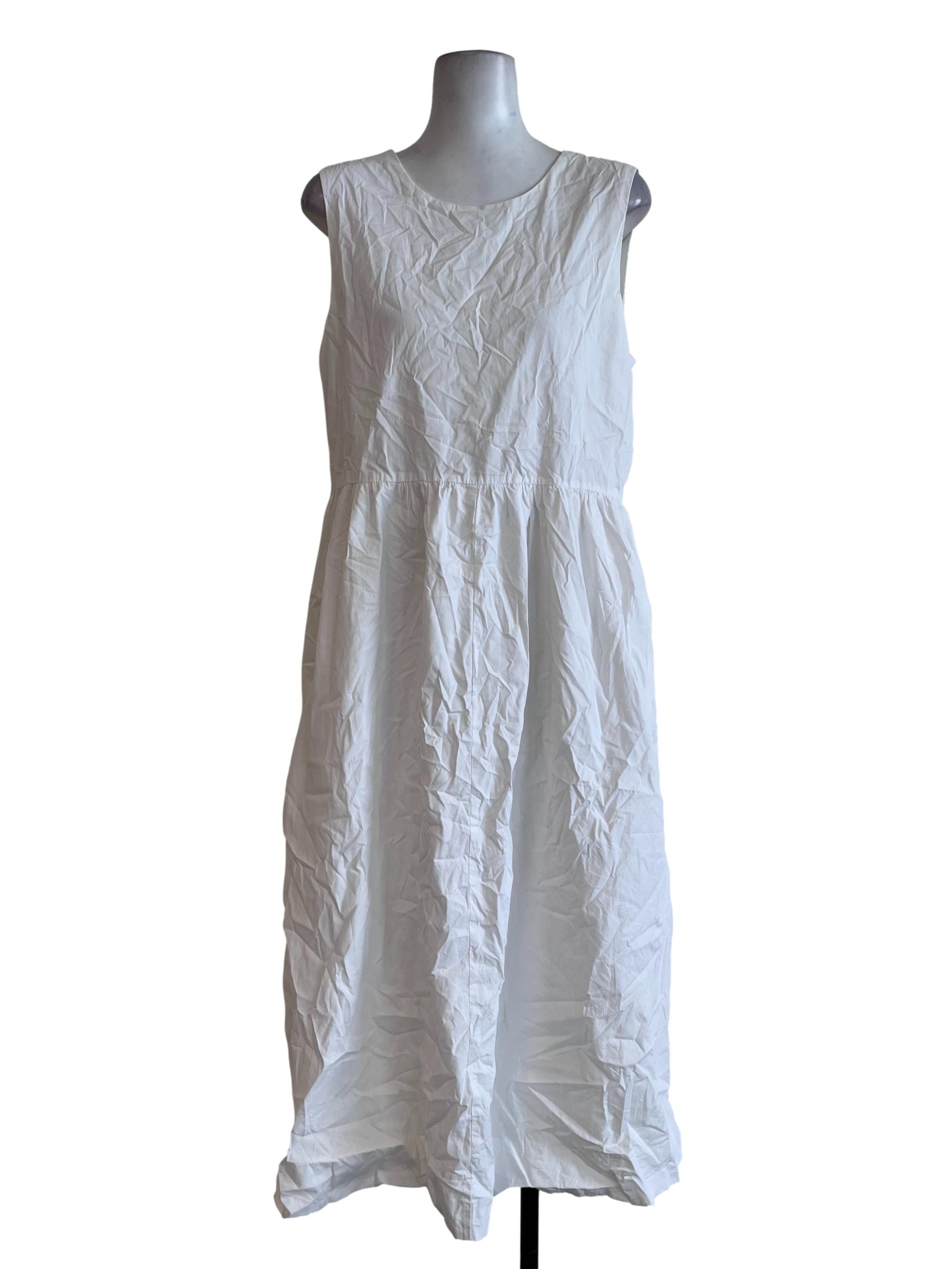 White Plain Dress
