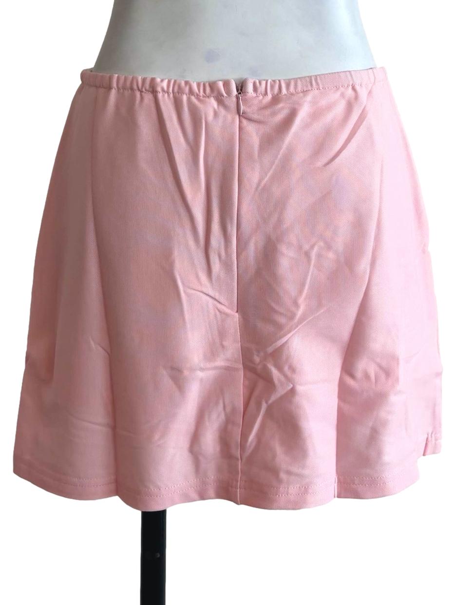 Pink Meranda Mesh Skorts