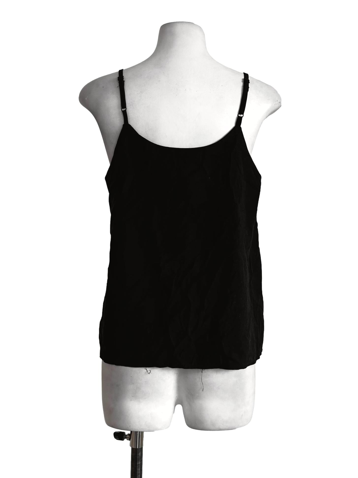 Black Plain Top TEM
