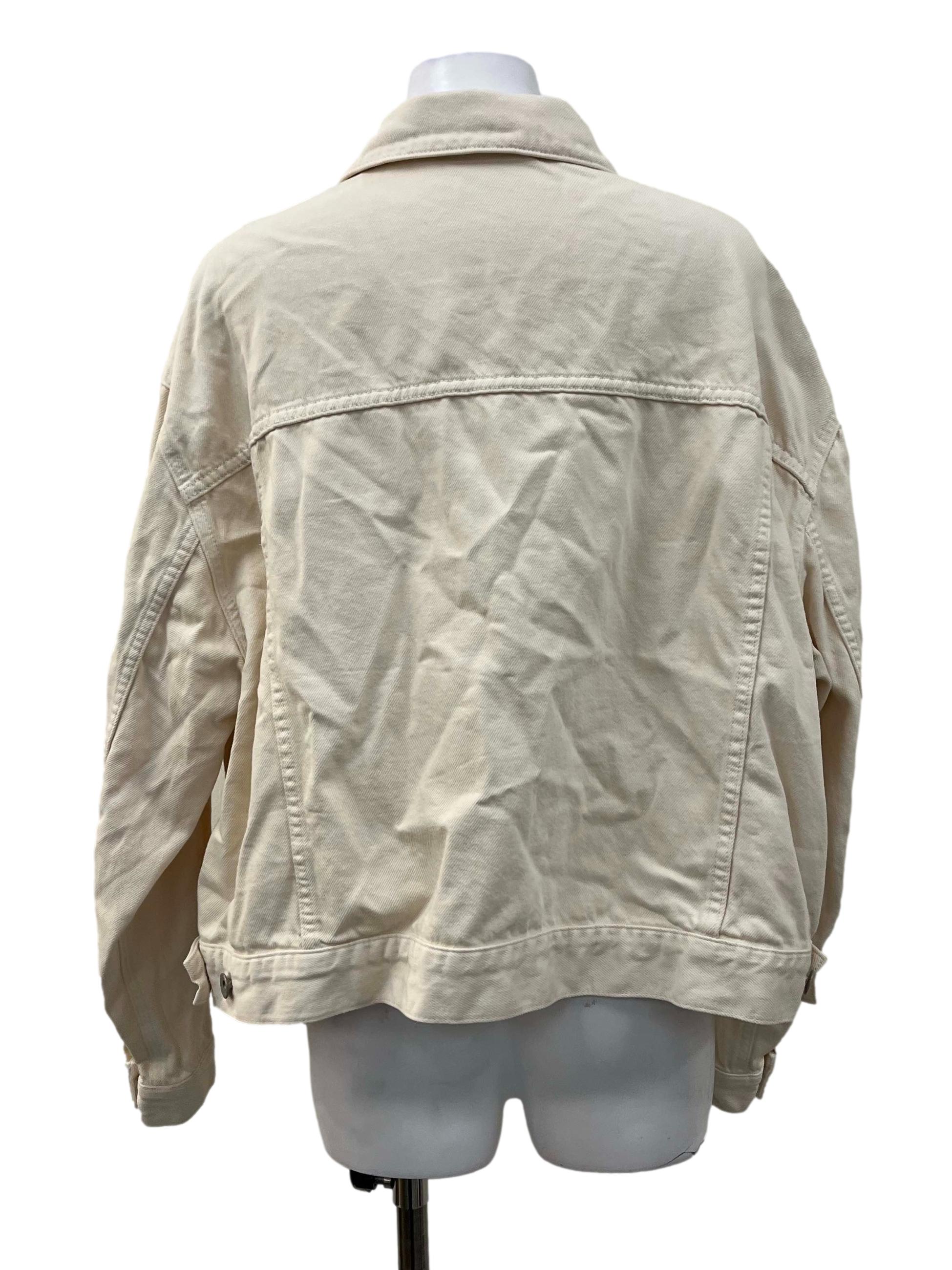 Light Cream Denim Outerwear