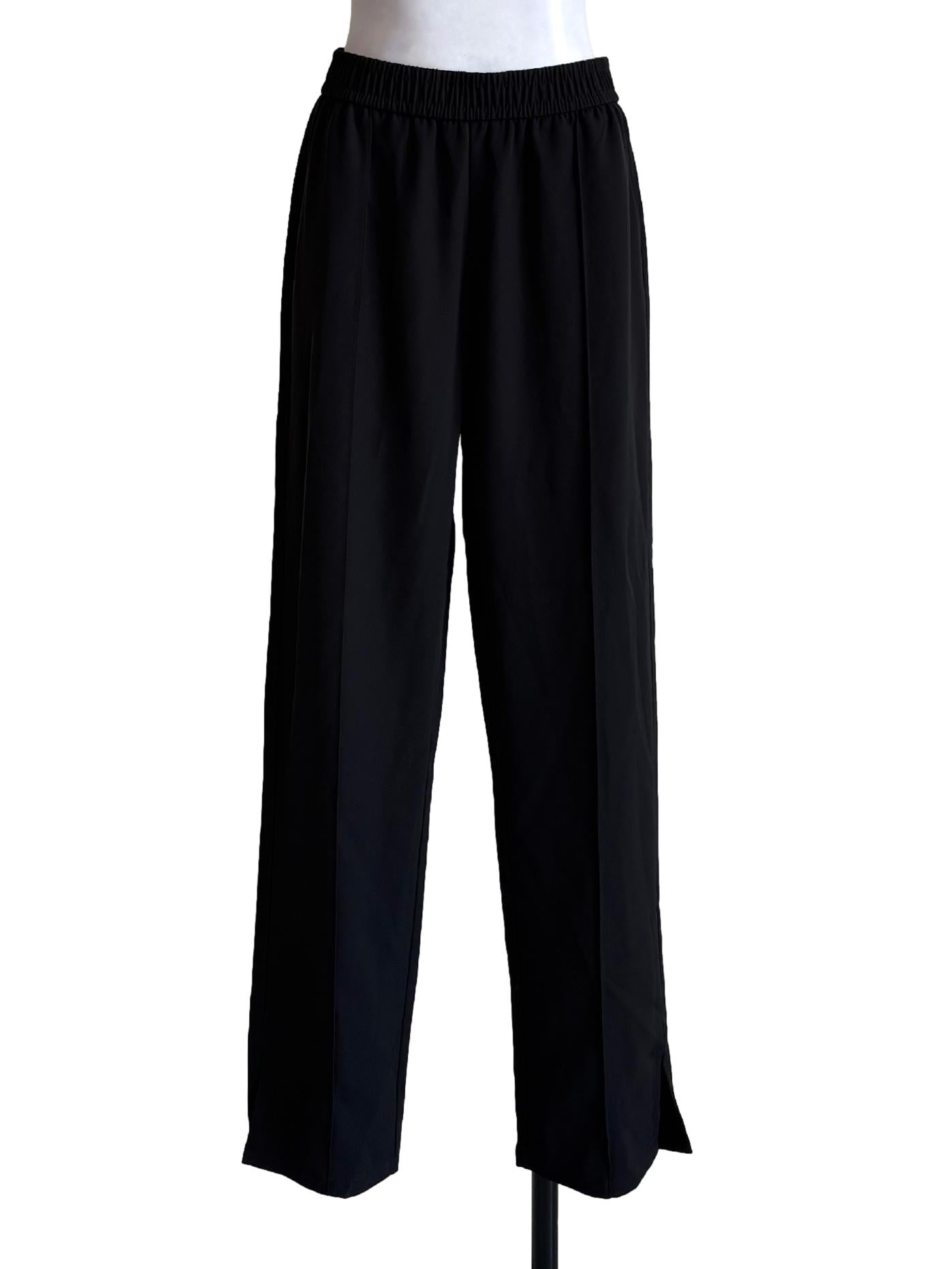 Black Lined Pants
