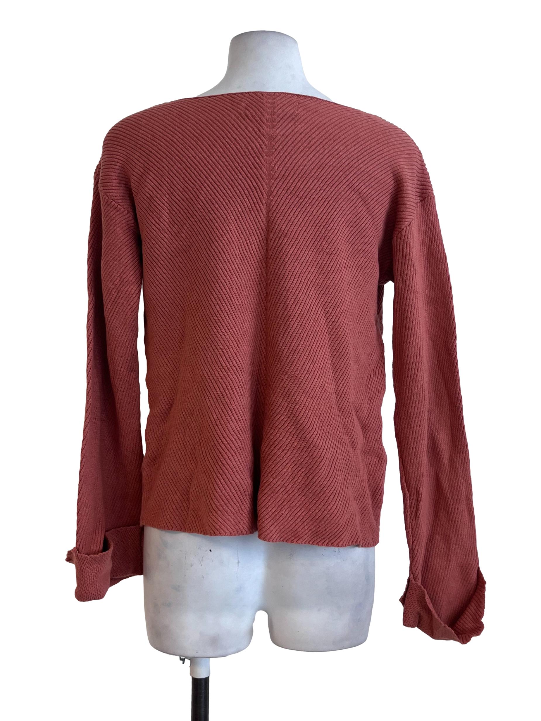 Blush Red Long Sleeve Shirt LB