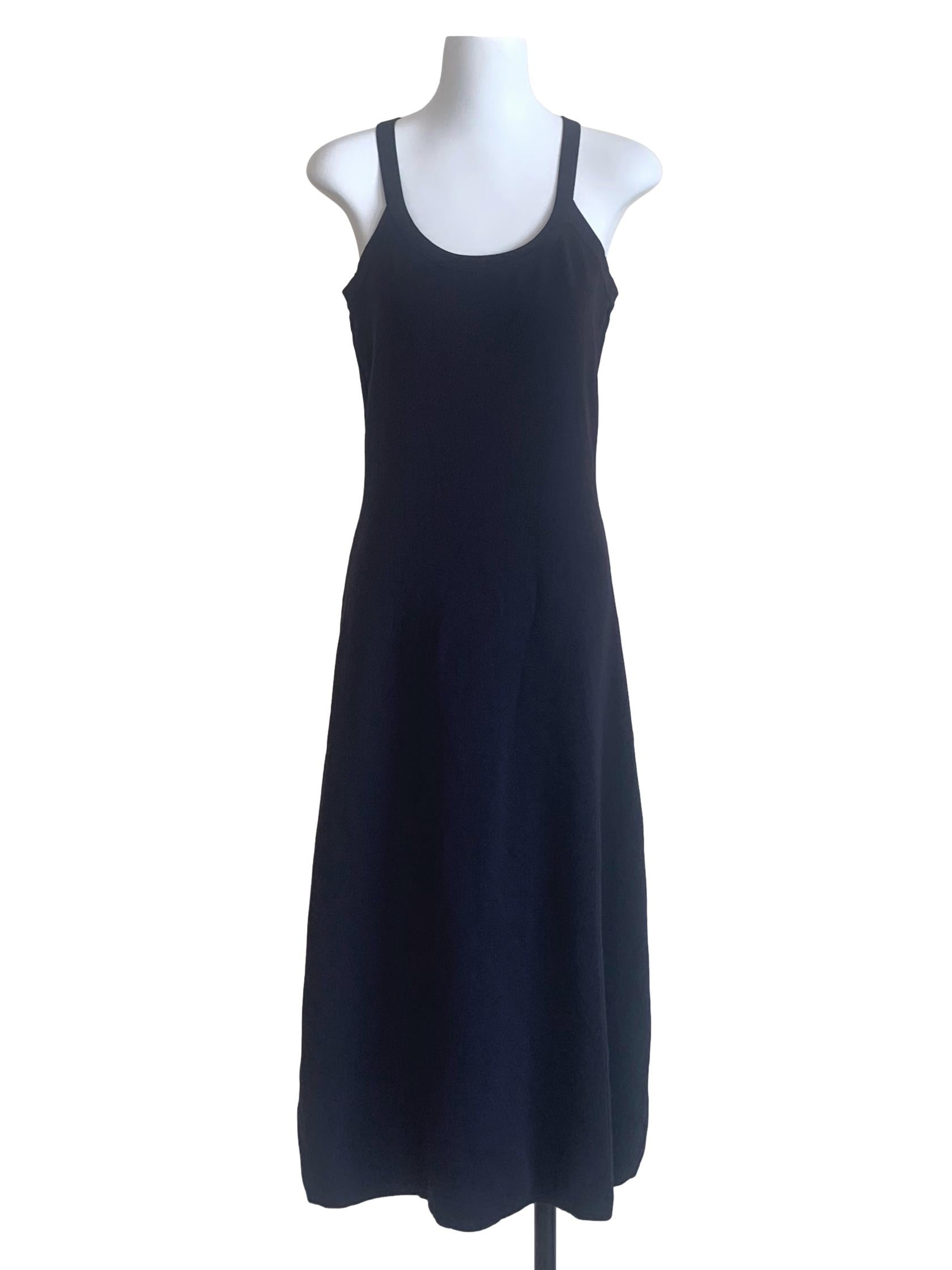 Navy Blue Drop Waist Dress LB