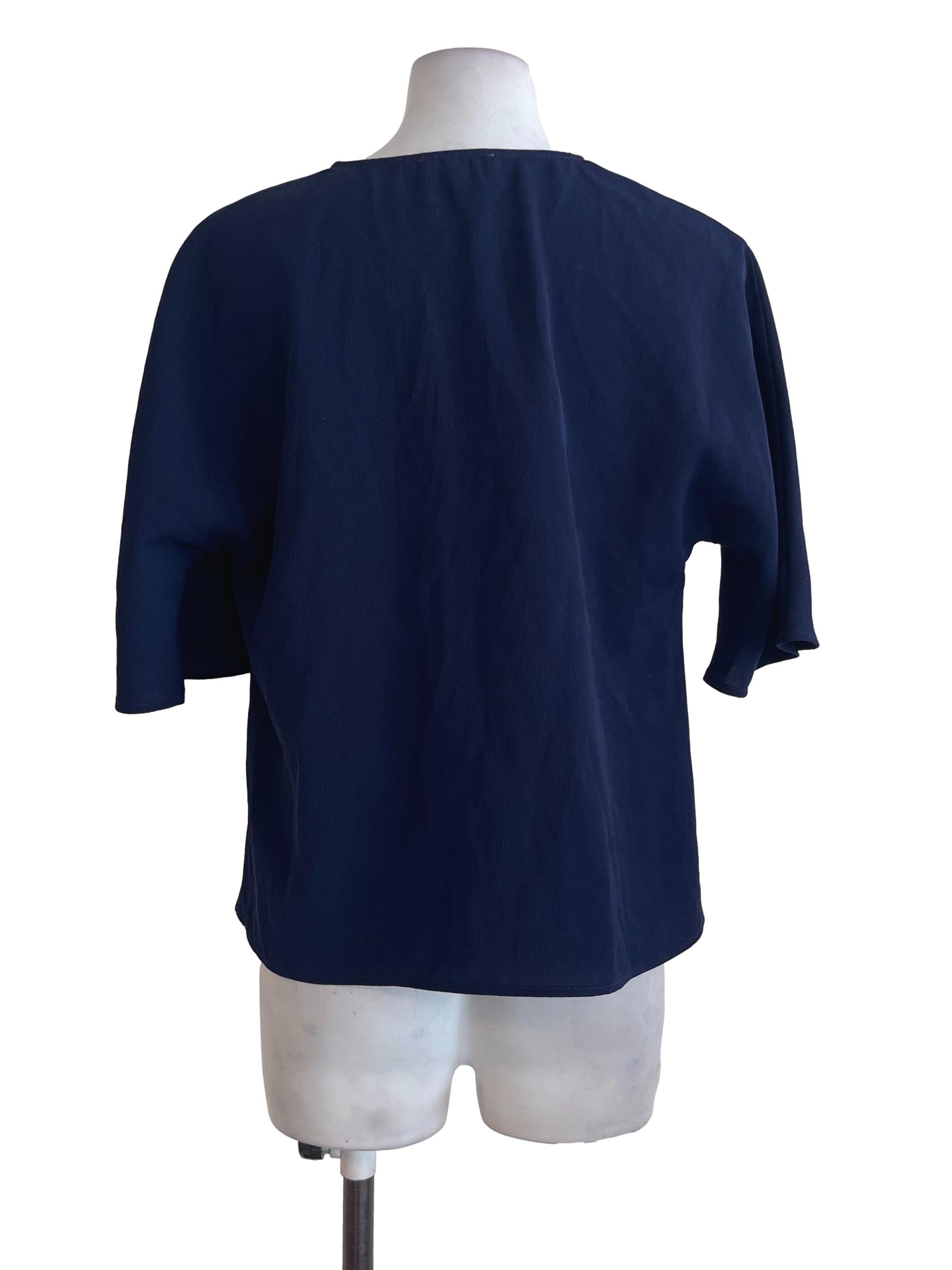 Blue Plain Top LB