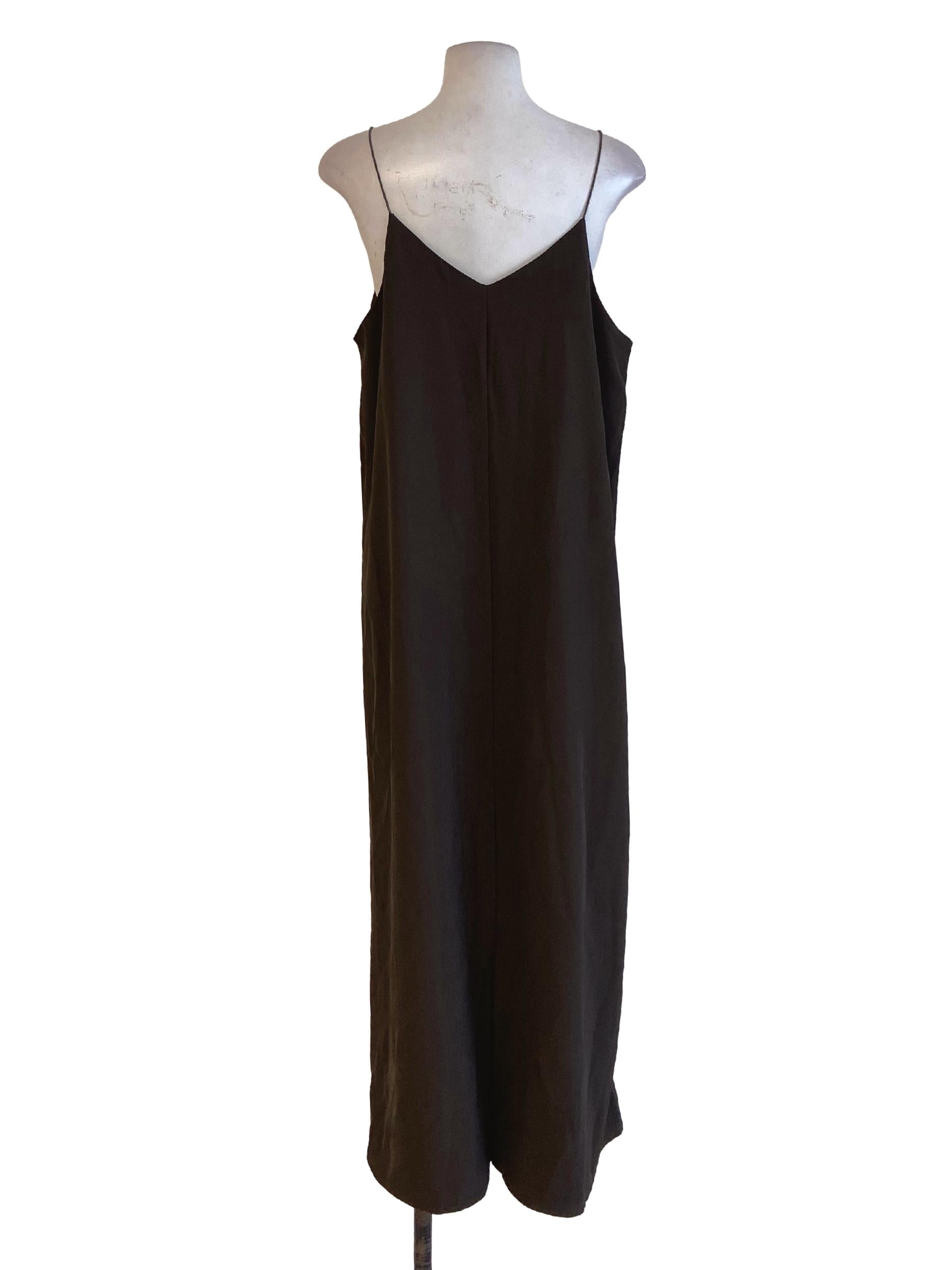 Black Spaghetti Strap Mini Dress