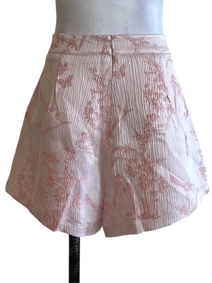 Blush Pink Floral Shorts