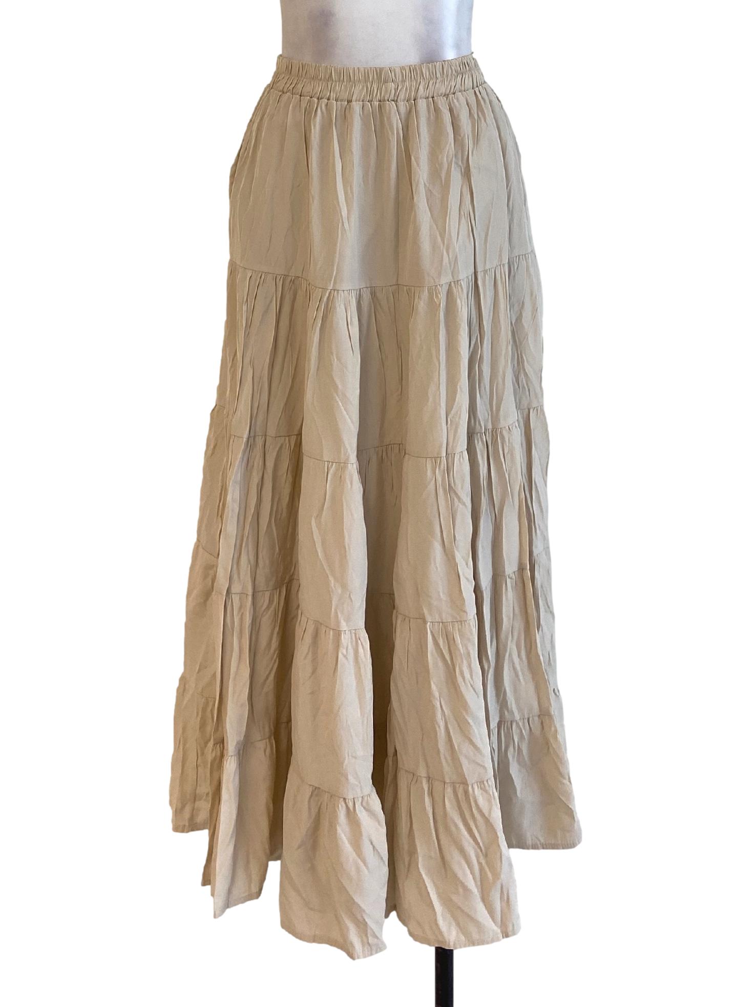 Carob Brown Spaghetti Strap Slip Dress
