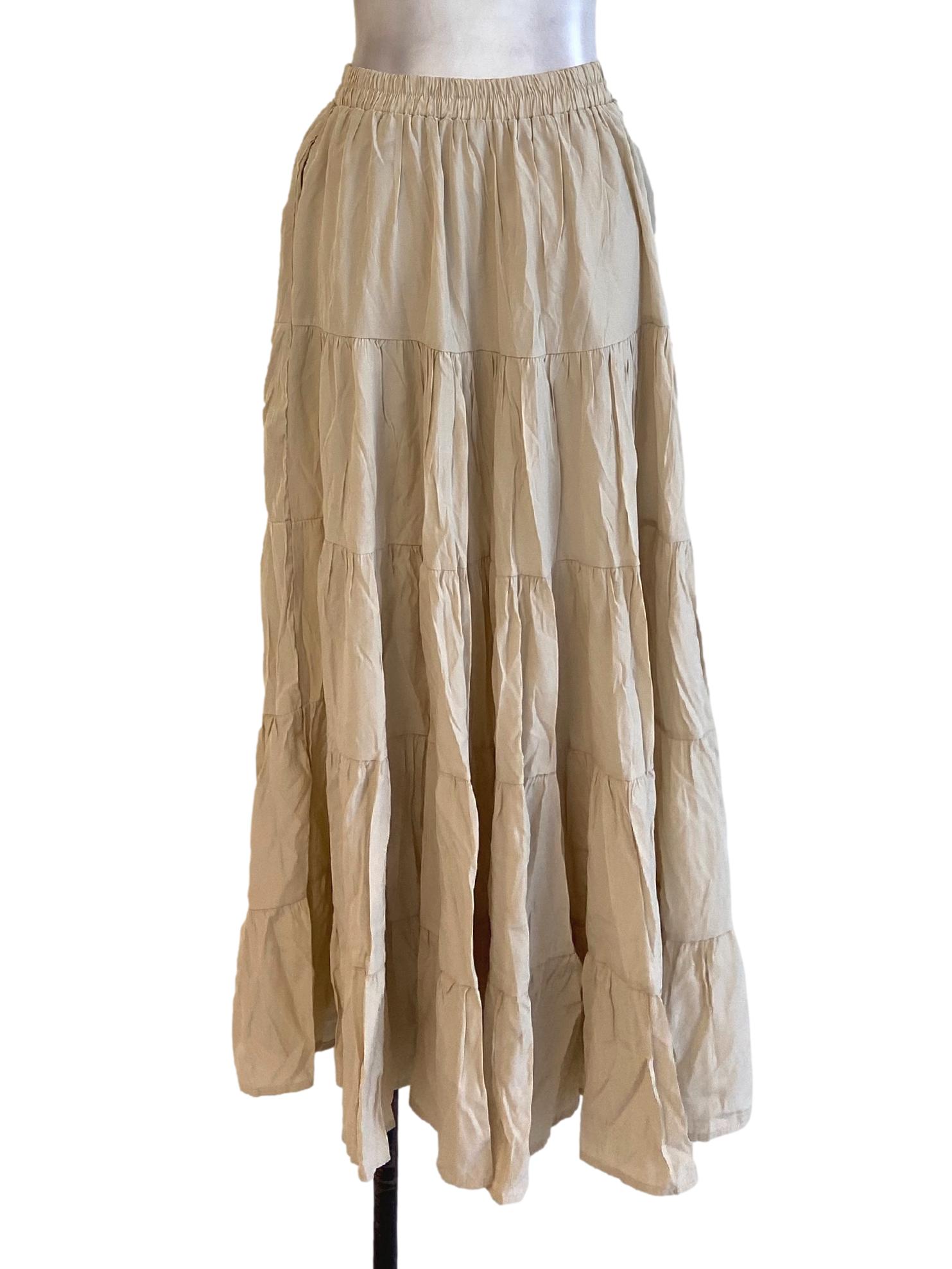 Carob Brown Spaghetti Strap Slip Dress