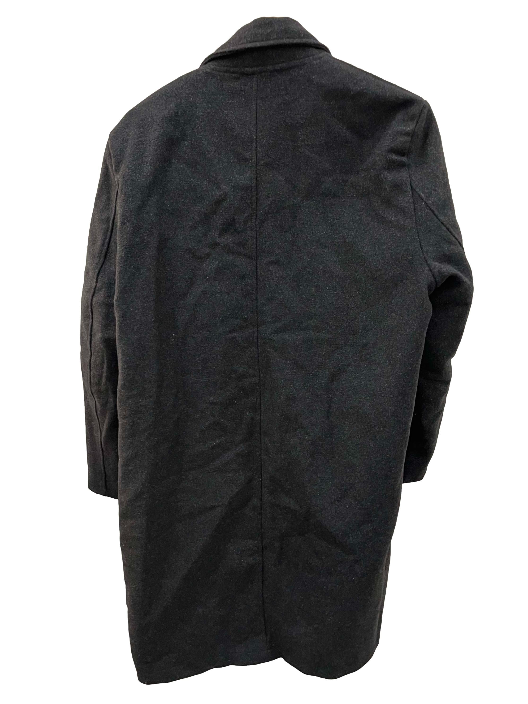 Black Woolish Coat